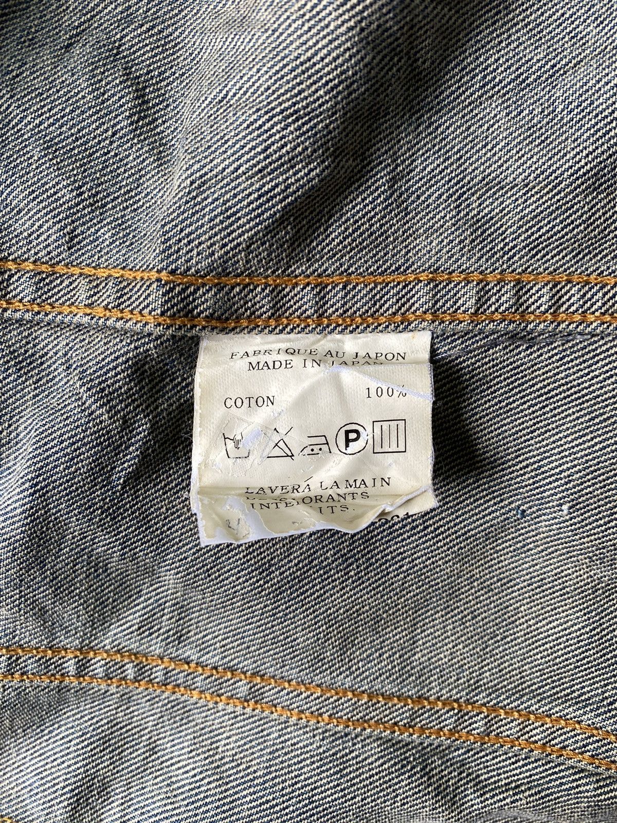 If Six Was Nine × Japanese Brand × Le Grande Bleu (L.G.B.) Edge On All japanese denim jacket Size US S / EU 44-46 / 1 - 7 Thumbnail