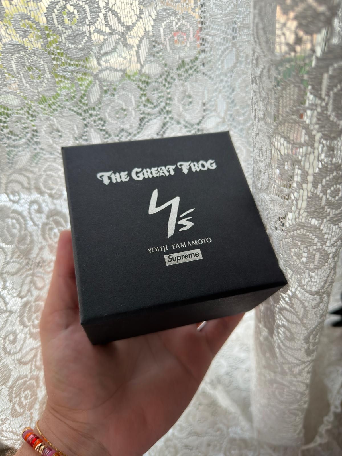 Supreme Y's Silver Bracelet x Yohji Yamamoto -The Great Frog
