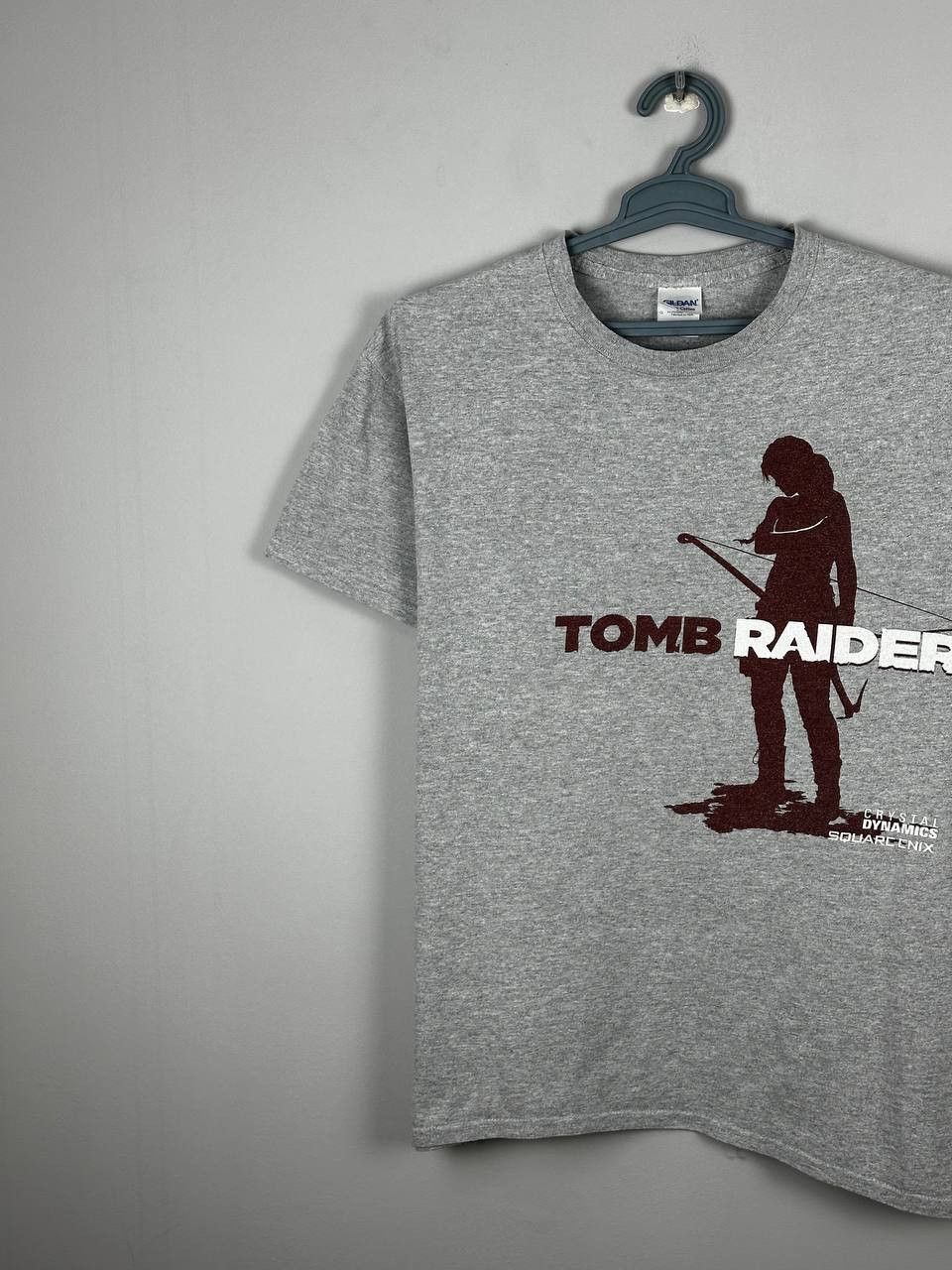 Vintage Tomb Rider Lara Croft Angelina Jolie 90s t shirt 1997 PS1 Size US L / EU 52-54 / 3 - 2 Thumbnail