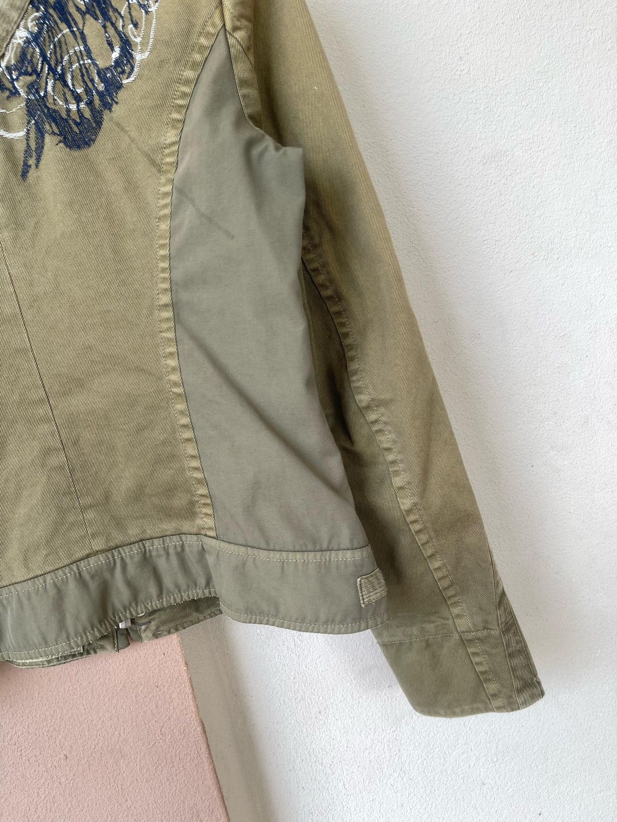 Designer × Diesel × Vintage Spring Summer Wind Diesel Parachute Jacket Size M / US 6-8 / IT 42-44 - 17 Thumbnail