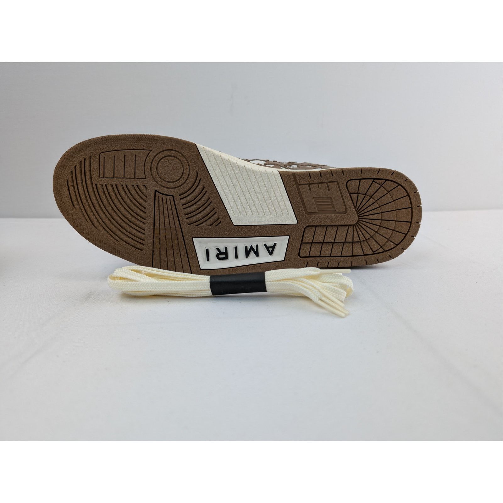 Amiri o1rshd1 Stars Low top sneakers in White/Brown 47 Size US 14 / EU 47 - 11 Thumbnail