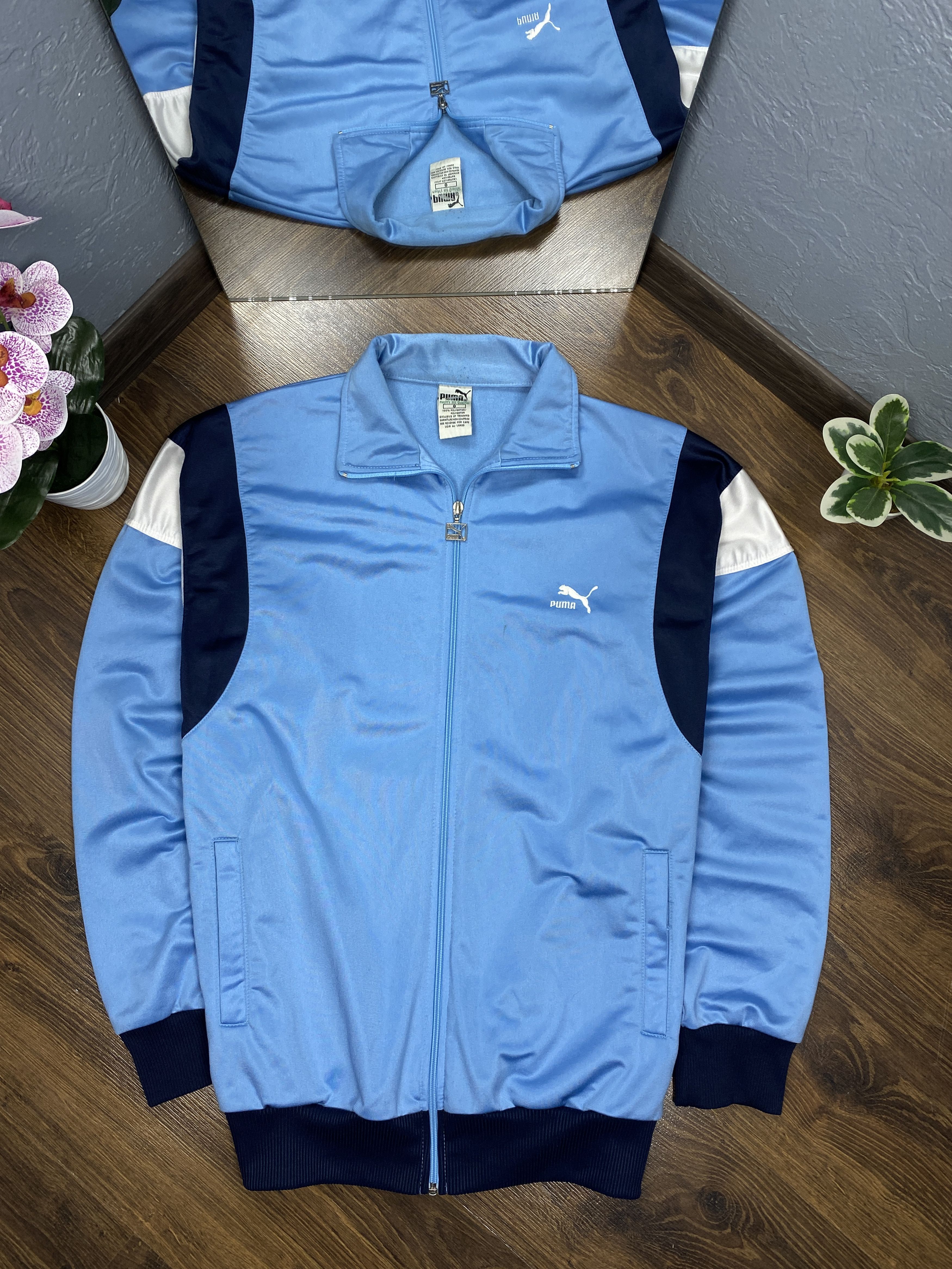Puma × Vintage Puma vintage track top jacket y2k Size US L / EU 52-54 / 3 - 1 Thumbnail