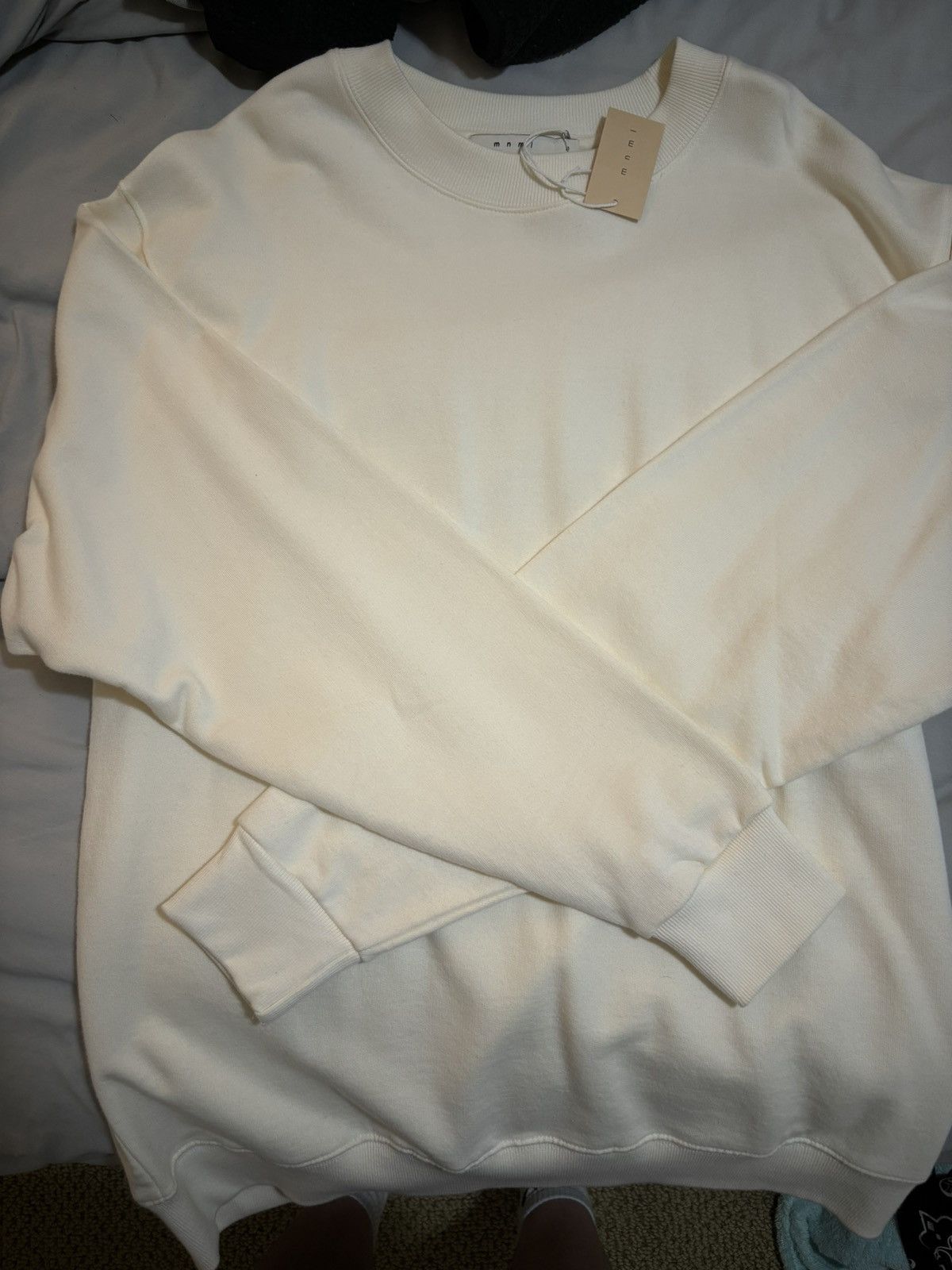 MNML MNML Cream Crewneck Size US M / EU 48-50 / 2 - 1 Preview
