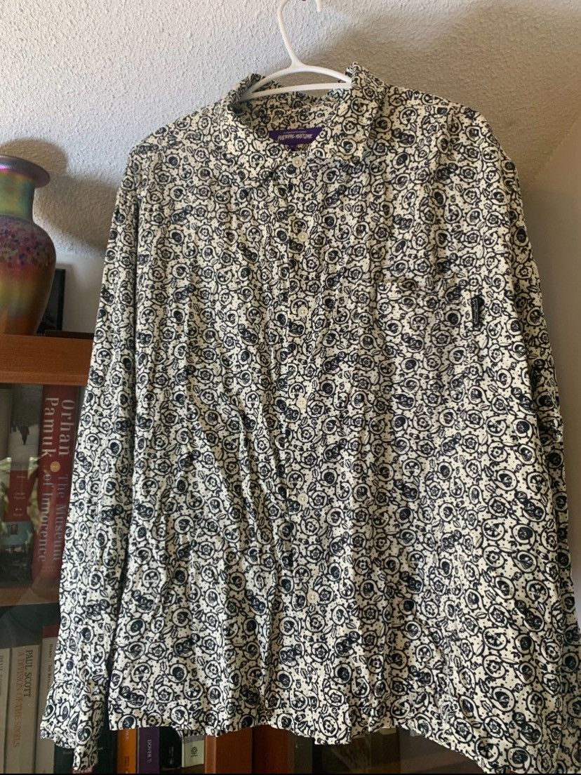 Fucking Awesome Fucking Awesome White Button Up/Dress Shirt Size US L / EU 52-54 / 3 - 1 Thumbnail