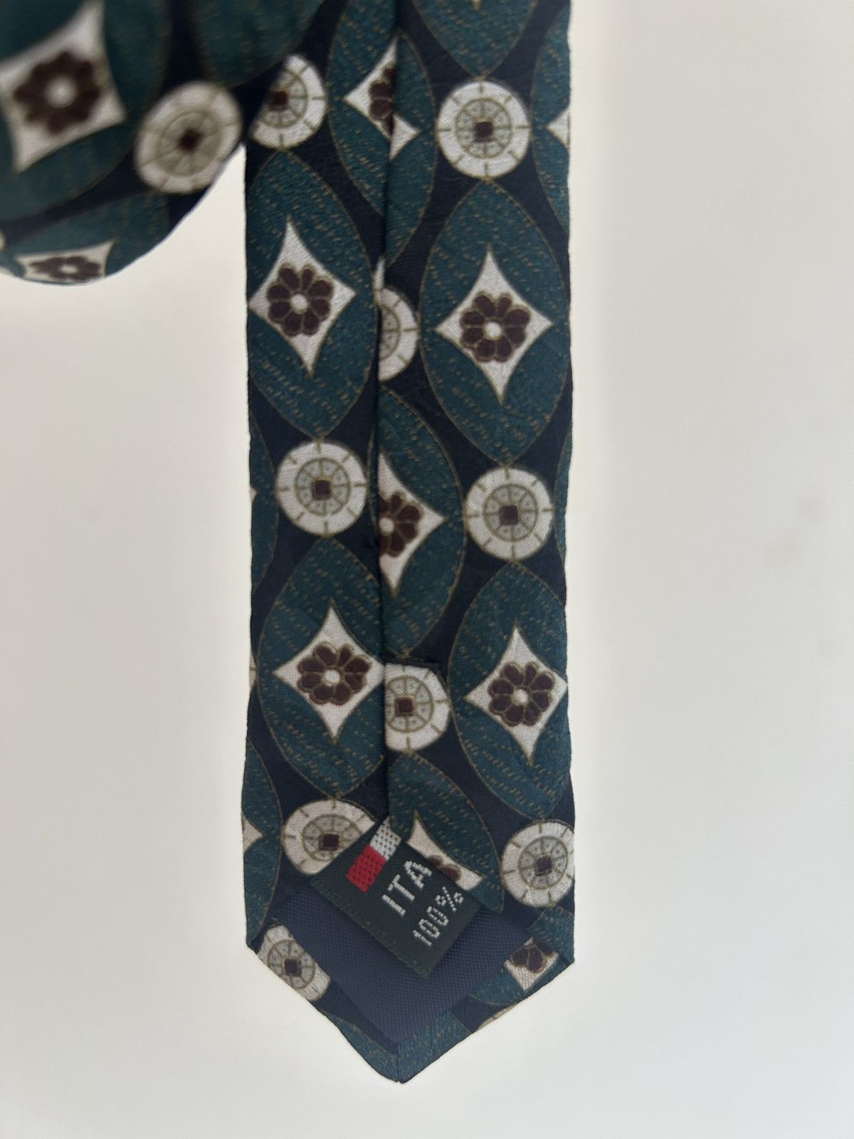 Other Progresso Italy Vintage Tie Green Size ONE SIZE - 4 Thumbnail