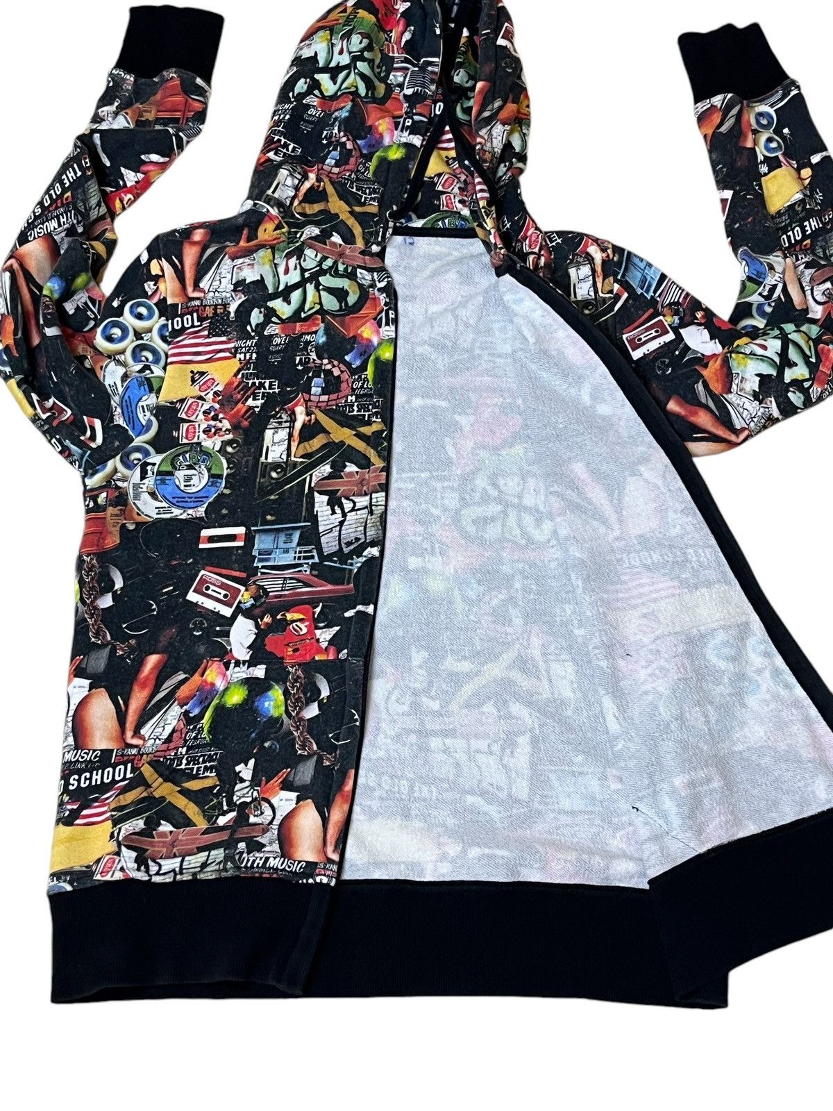 Hysteric Glamour SICK🔥JAPANESE BRAND REBTRAIT FULLPRINT ZIPPER HOODIES Size US M / EU 48-50 / 2 - 3 Thumbnail