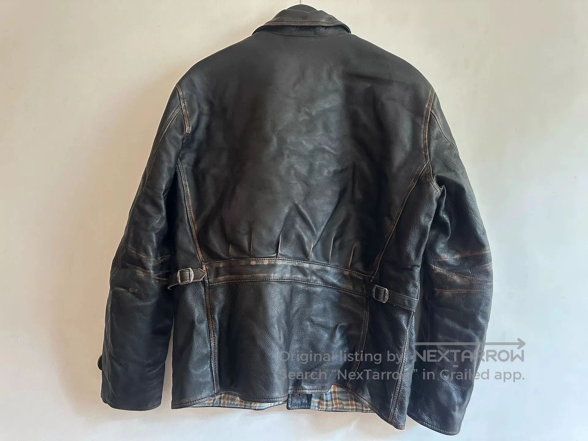 Other Old Crow Leather Jacket. Size US L / EU 52-54 / 3 - 5 Thumbnail