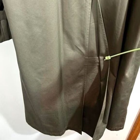 Bill Blass Vintage Bill Blass Trench Coat Mens M, Gray 90s Size US M / EU 48-50 / 2 - 5 Thumbnail