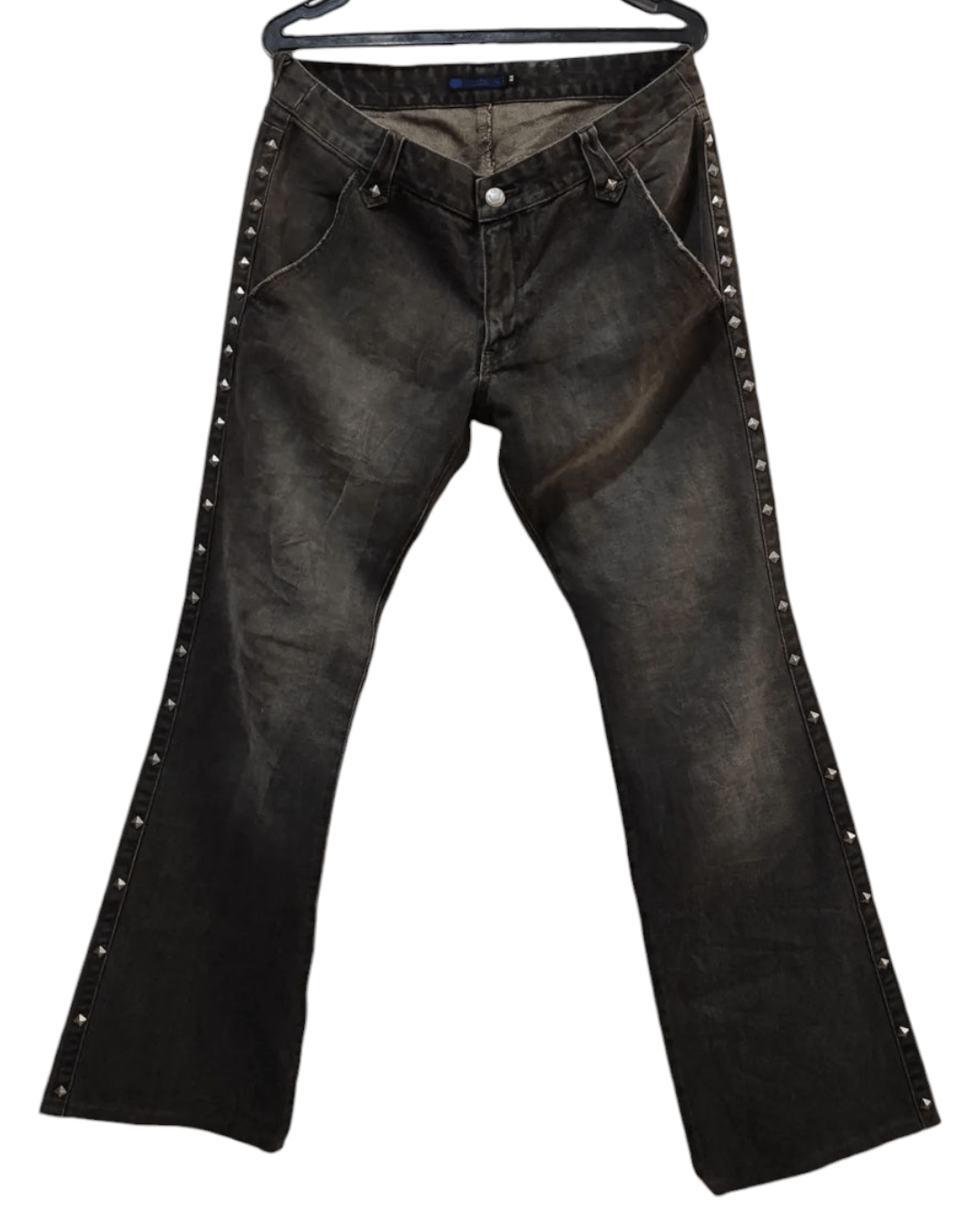 Tornado Mart Custom Culture Studded Flare Pants lgb style Size US 33 - 1 Thumbnail