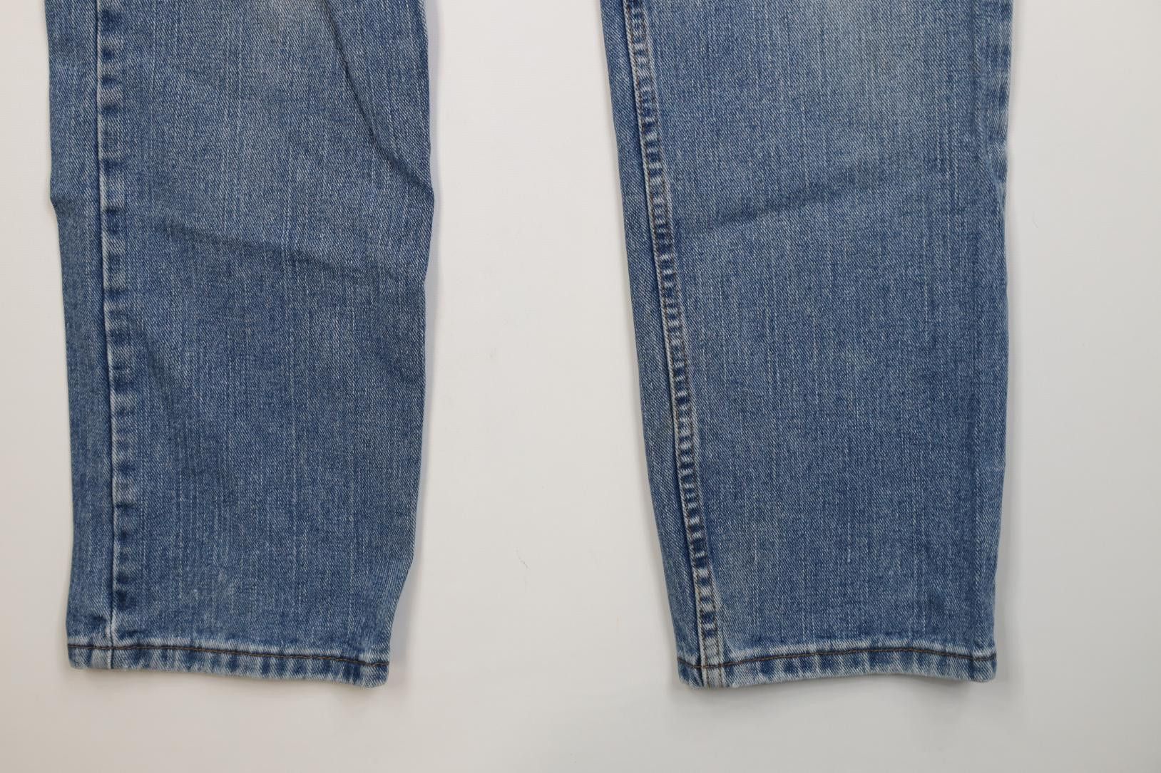 Lee Vintage Y2K Lee Regular Straight Leg Denim Jeans Blue Cotton Size US 33 - 4 Thumbnail