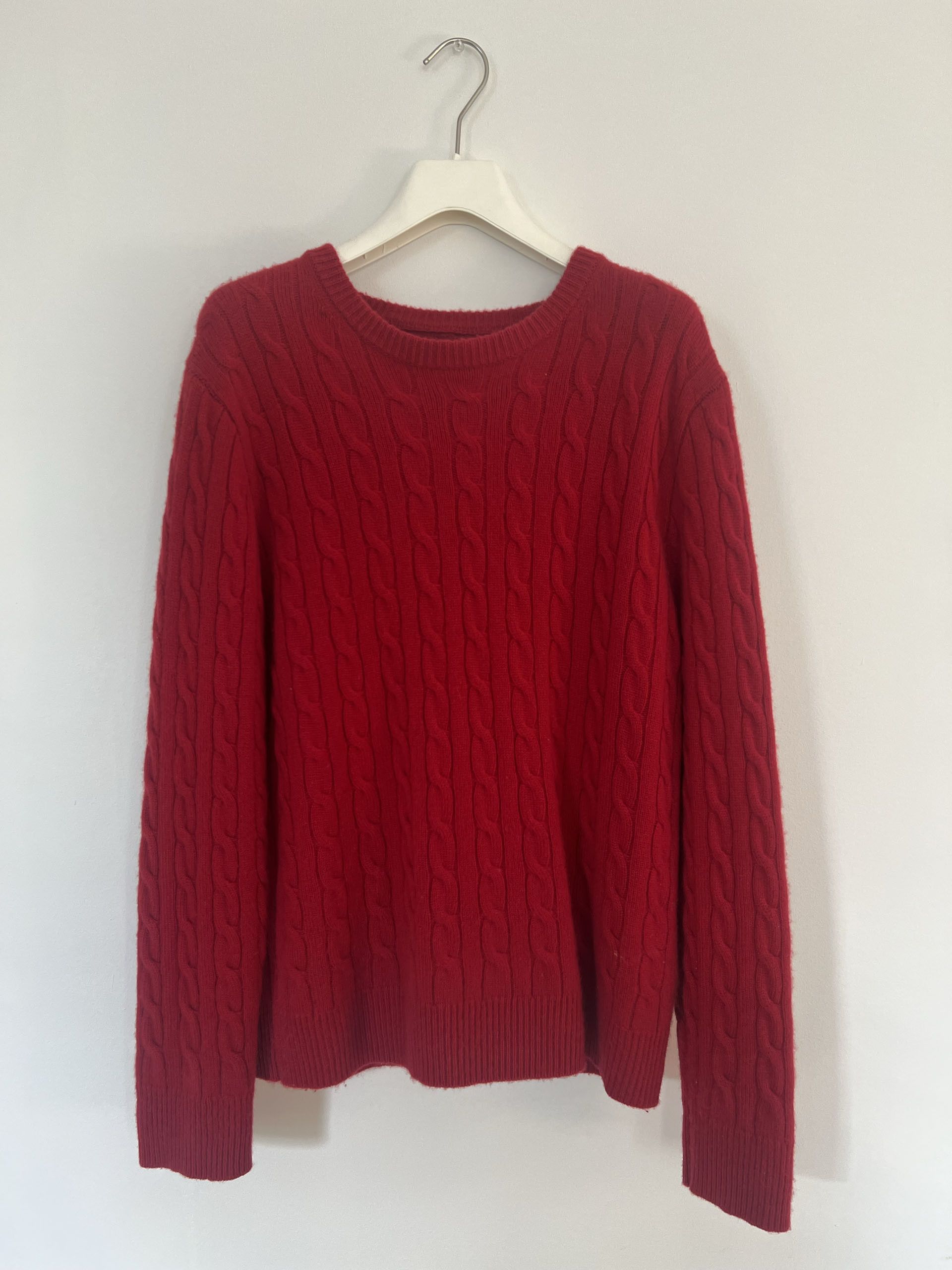 J.Crew J.Crew Cashmere Cable Crewneck Sweater (Babenzien-Era) Size US M / EU 48-50 / 2 - 1 Thumbnail