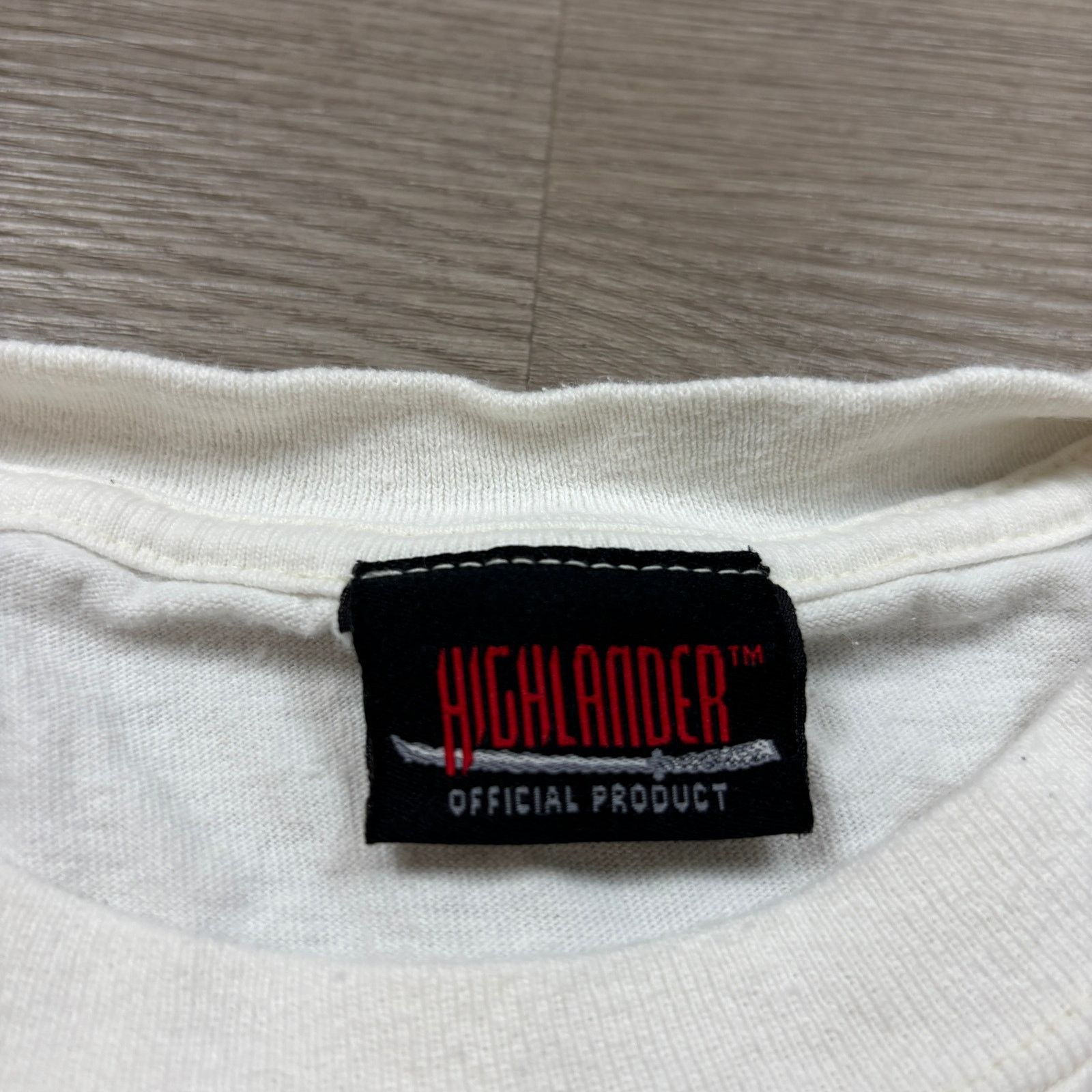 Vintage Vintage 1996 Highlander Promo T Shirt Men's XL Macleod Size US XL / EU 56 / 4 - 8 Thumbnail