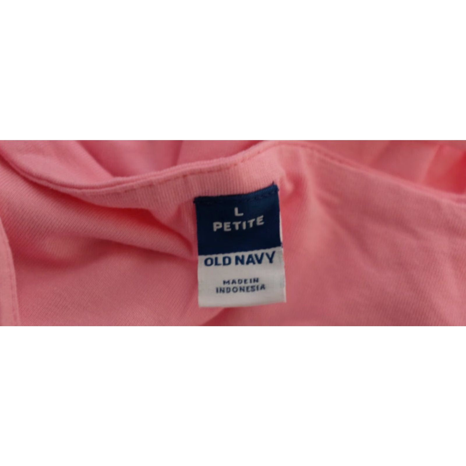 Old Navy VINTAGE Old Navy Fit & Flare Strappy Mini Dress Pink Women's Petite L #H61-18 Size L / US 10 / IT 46 - 8 Thumbnail