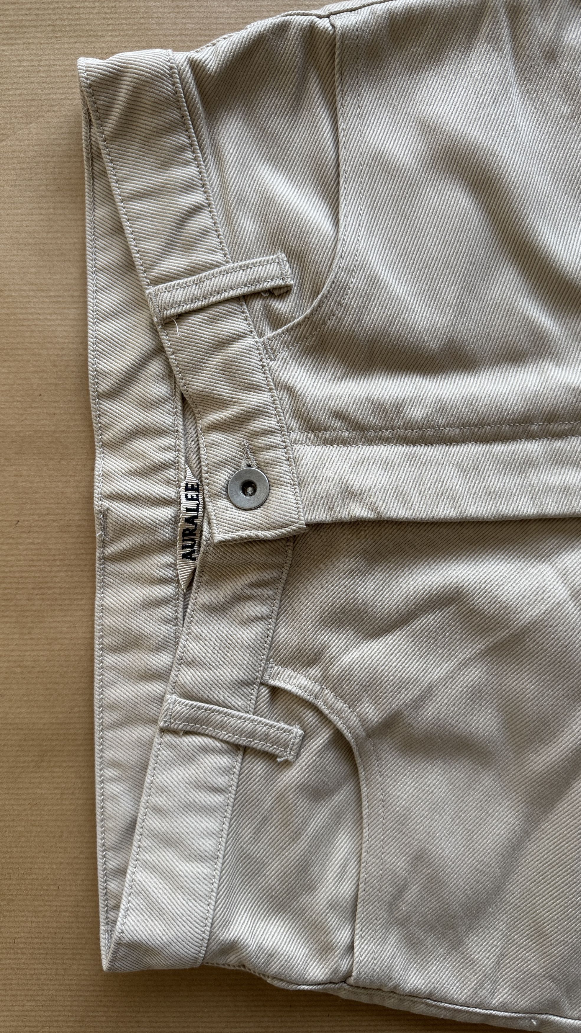 Auralee aa . 1 . as new . FINX MOLESKIN CHINO PANTS . A6AP03FM Size US 28 / EU 44 - 8 Thumbnail