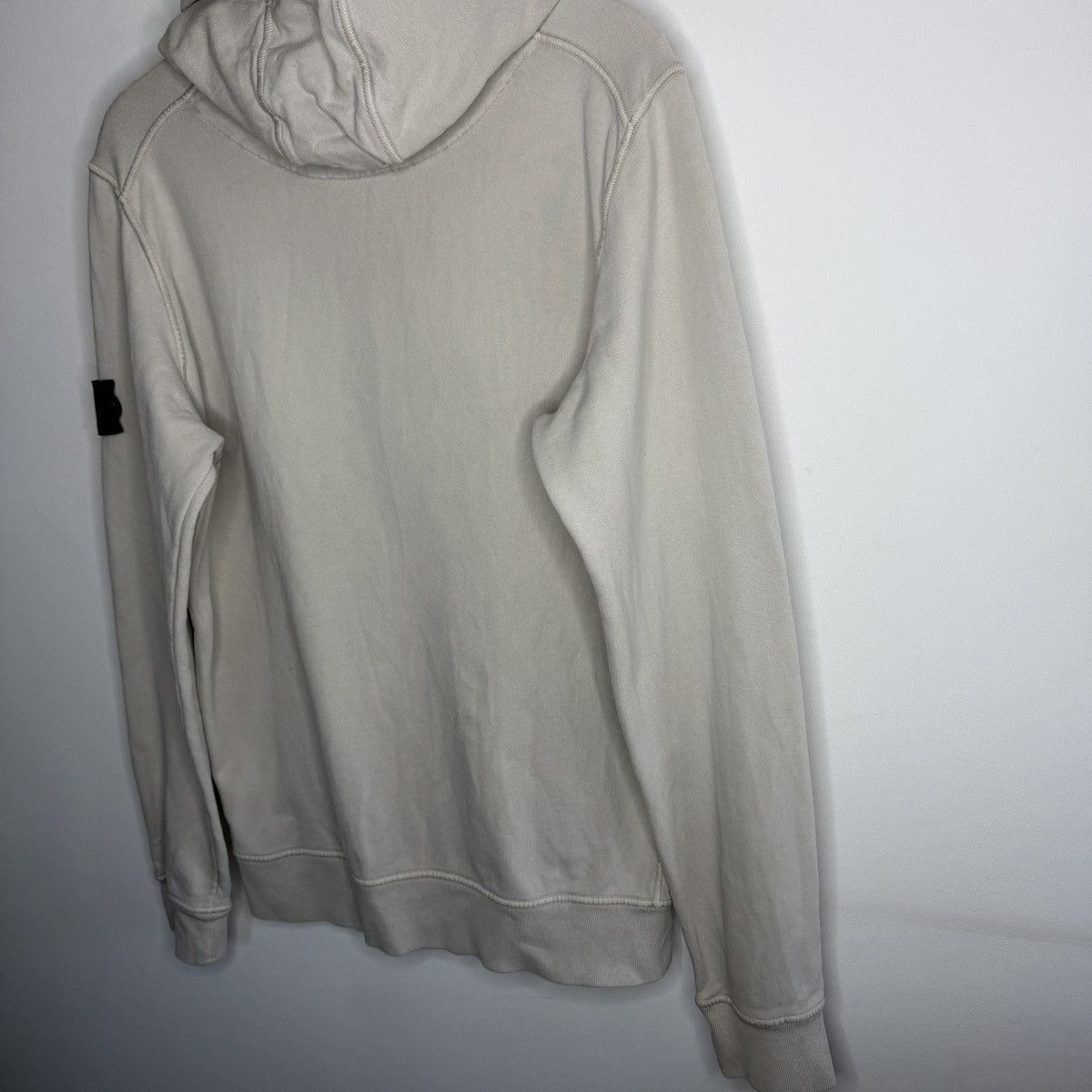 Stone Island Stone Island Hoodie Sweatshirt Hooded Beige Badge Logo Size US M / EU 48-50 / 2 - 8 Thumbnail