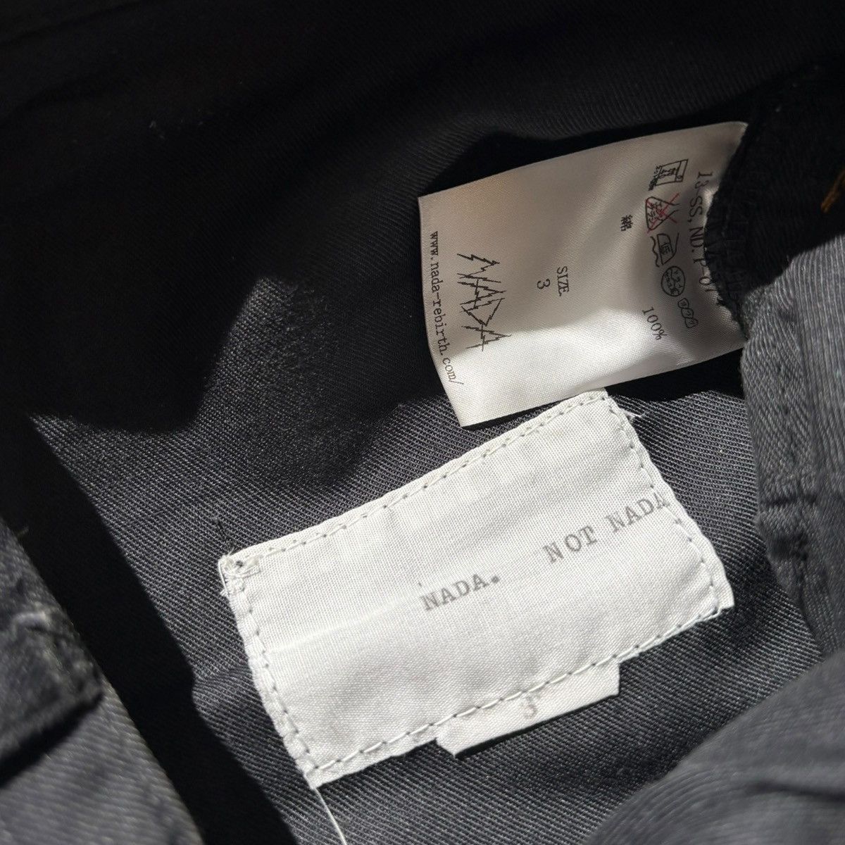 NADA SS13 rebirth to tabura rasa scab crust shorts Size US 32 / EU 48 - 3 Thumbnail