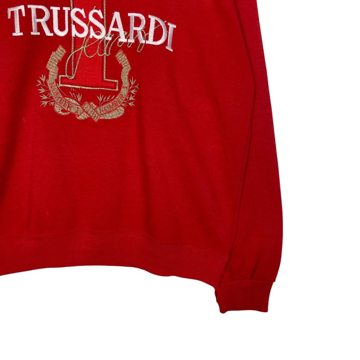 Trussardi Trussardi Big Logo Sweatshirt Size US M / EU 48-50 / 2 - 4 Thumbnail