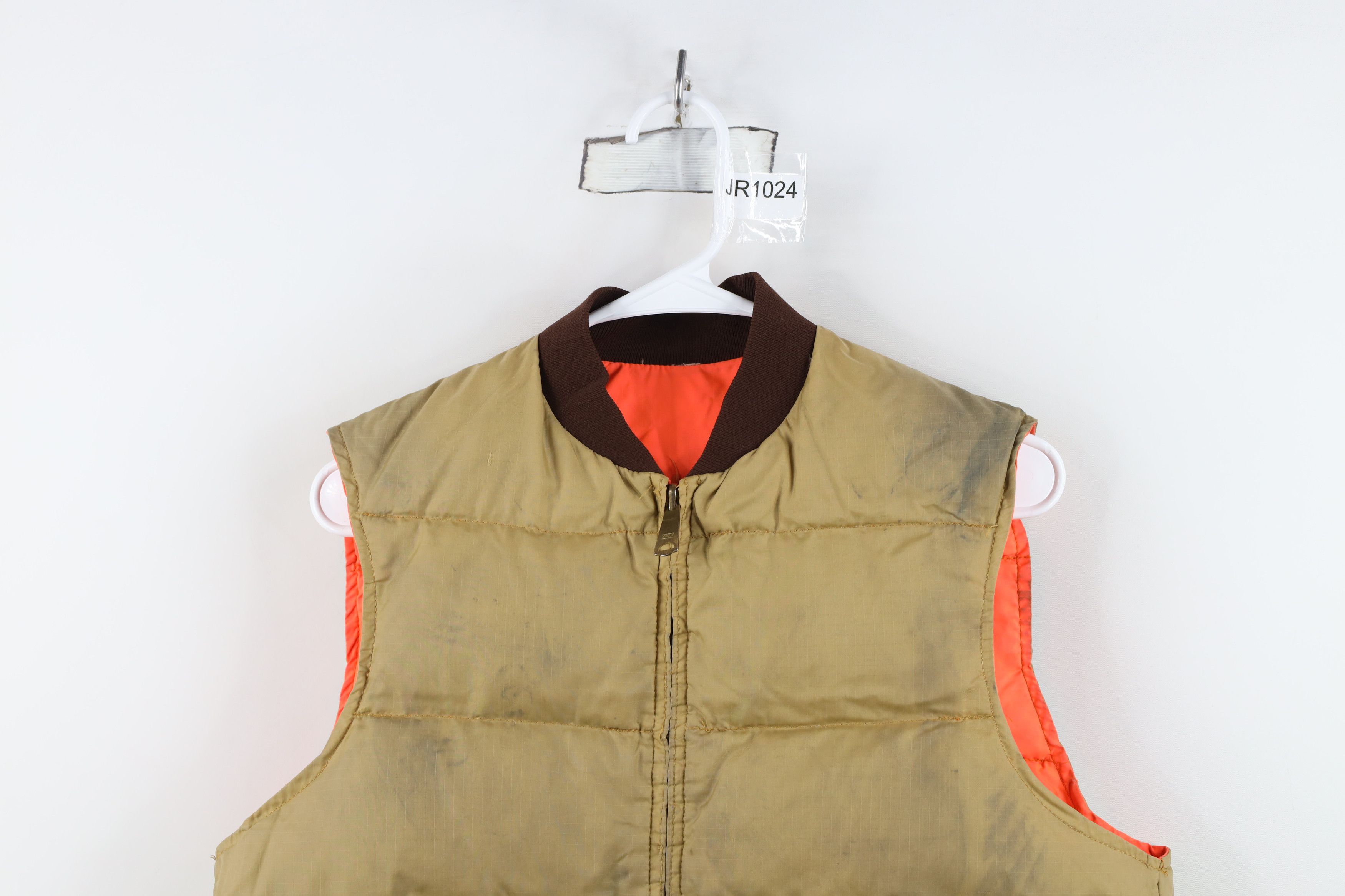 Vintage Vintage 70s Streetwear Reversible Feather Down Puffer Vest Size US M / EU 48-50 / 2 - 13 Thumbnail