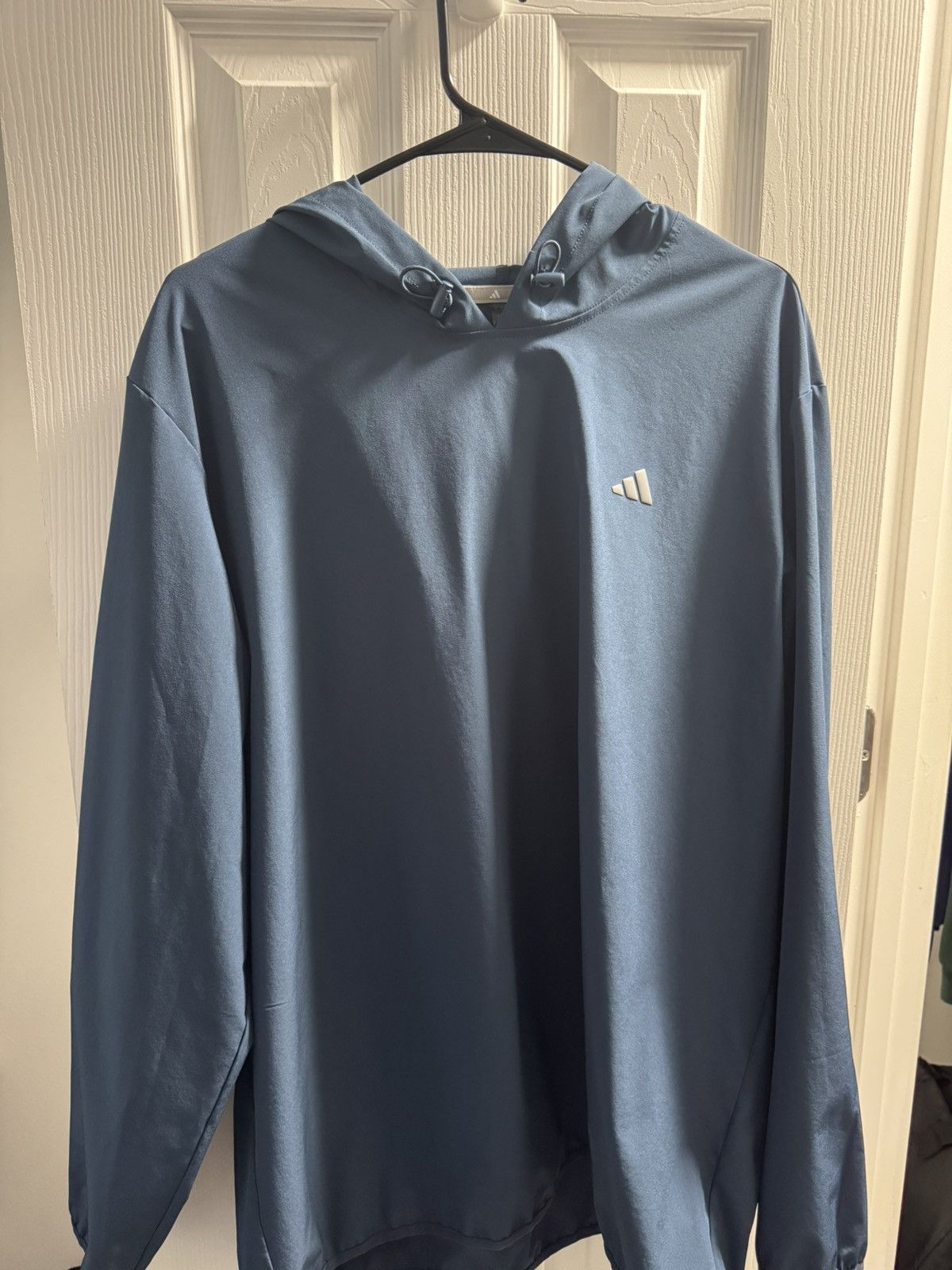 Adidas Adidas Navy Blue Windbreake Size US XL / EU 56 / 4 - 1 Thumbnail
