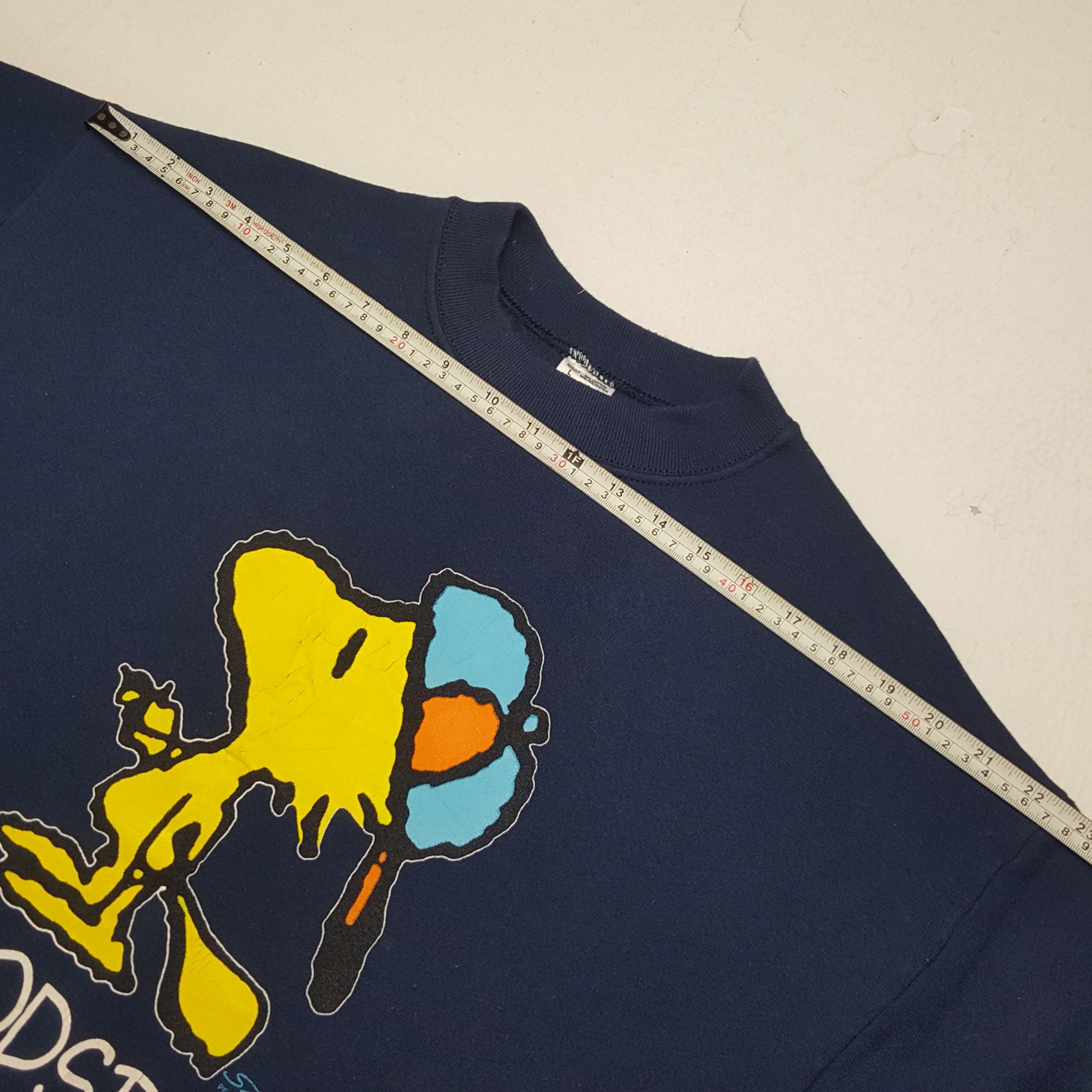 Cartoon Network × Peanuts × Vintage Vintage 90's Woodstock Snoopy American Style Sweatshirt Size US M / EU 48-50 / 2 - 5 Thumbnail