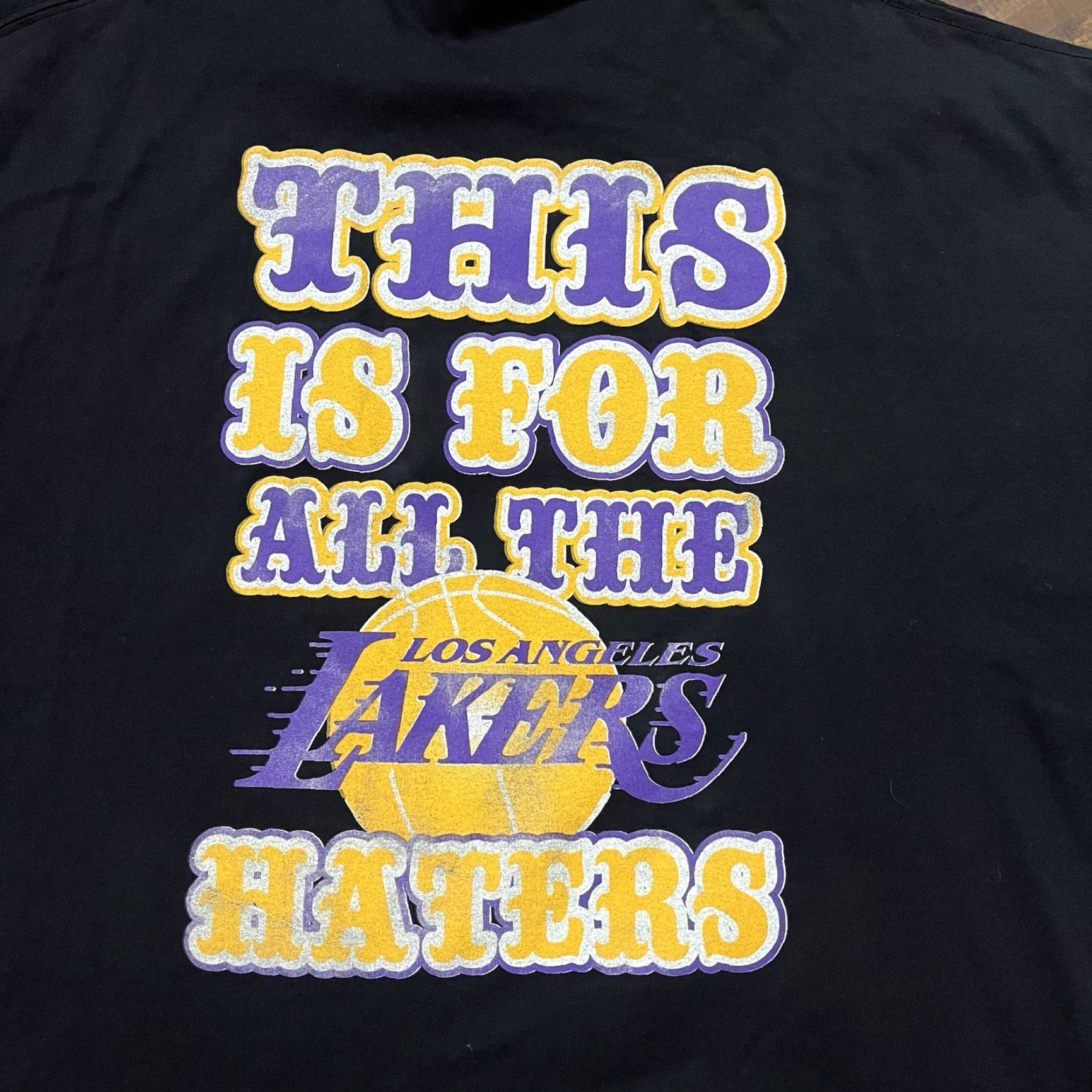 NBA VINTAGE Kobe Bryant Pau Gasol LA Lakers 2009 NBA Finals Champions Shirt 3XL Black Cotton Crew Neck Short Sleeve Men T-Shirt VTG Size US XXL / EU 58 / 5 - 6 Thumbnail