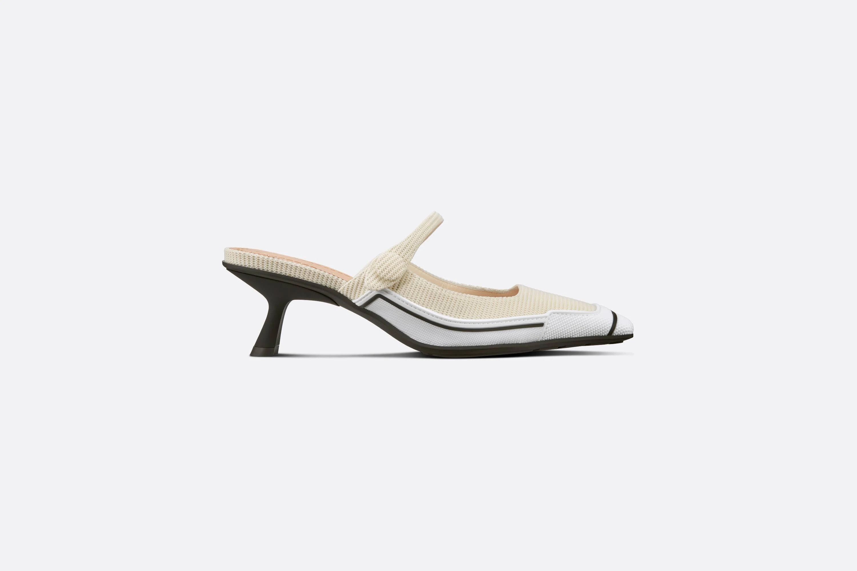 o1bcso1str0224 Heeled Mule in White