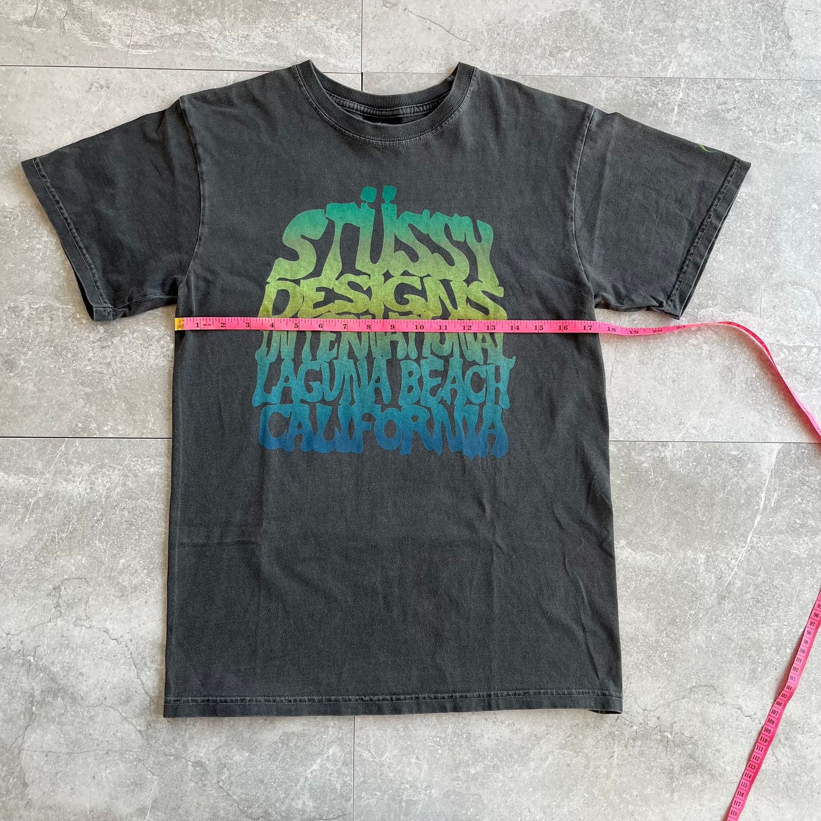 Stussy Stussy designs International stone wash t shirt Size US S / EU 44-46 / 1 - 5 Thumbnail