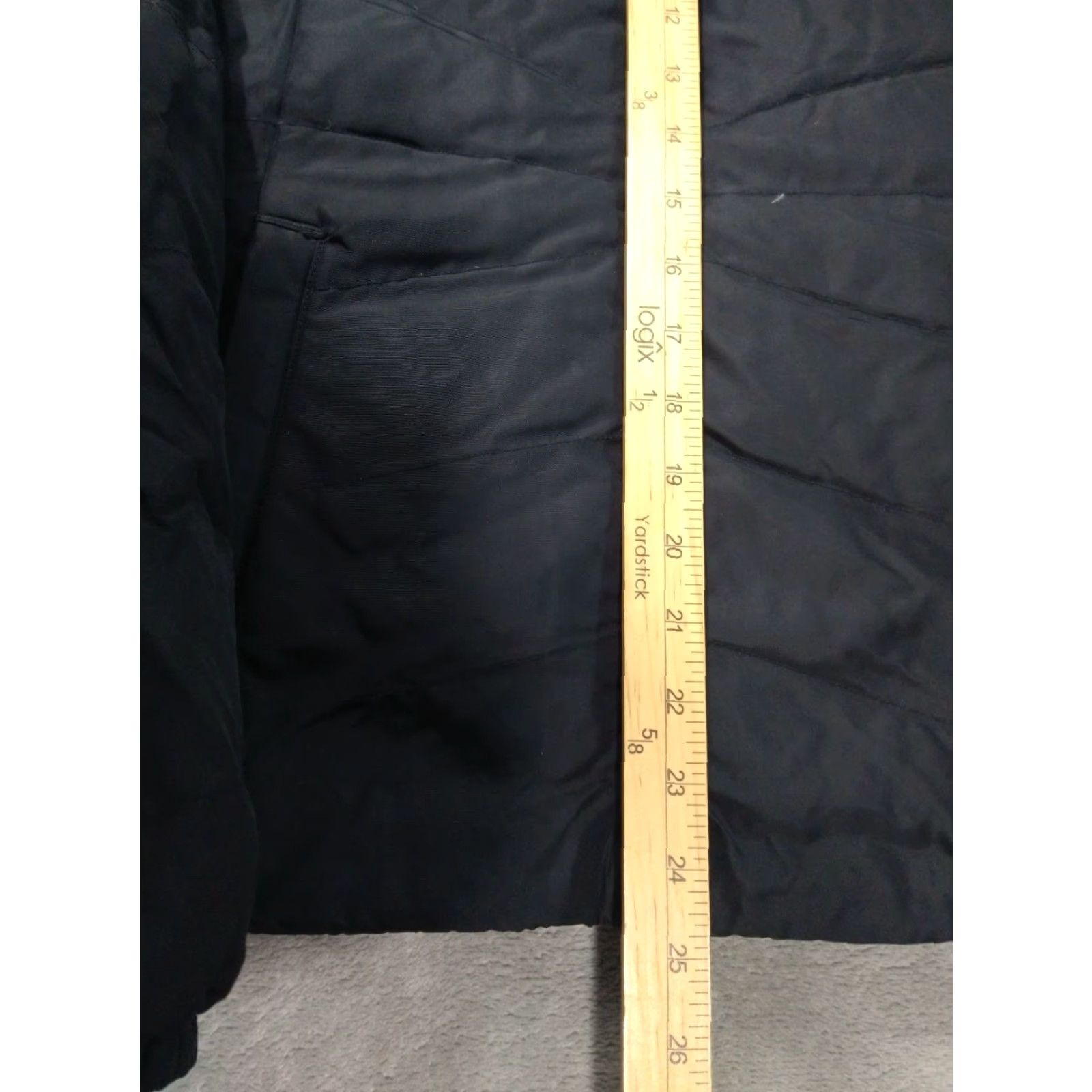 Eddie Bauer Eddie Bauer Jacket Womens Small Black Puffer Down Filled Sherpa Lined Full Zip Jacket Size S / US 4 / IT 40 - 3 Thumbnail