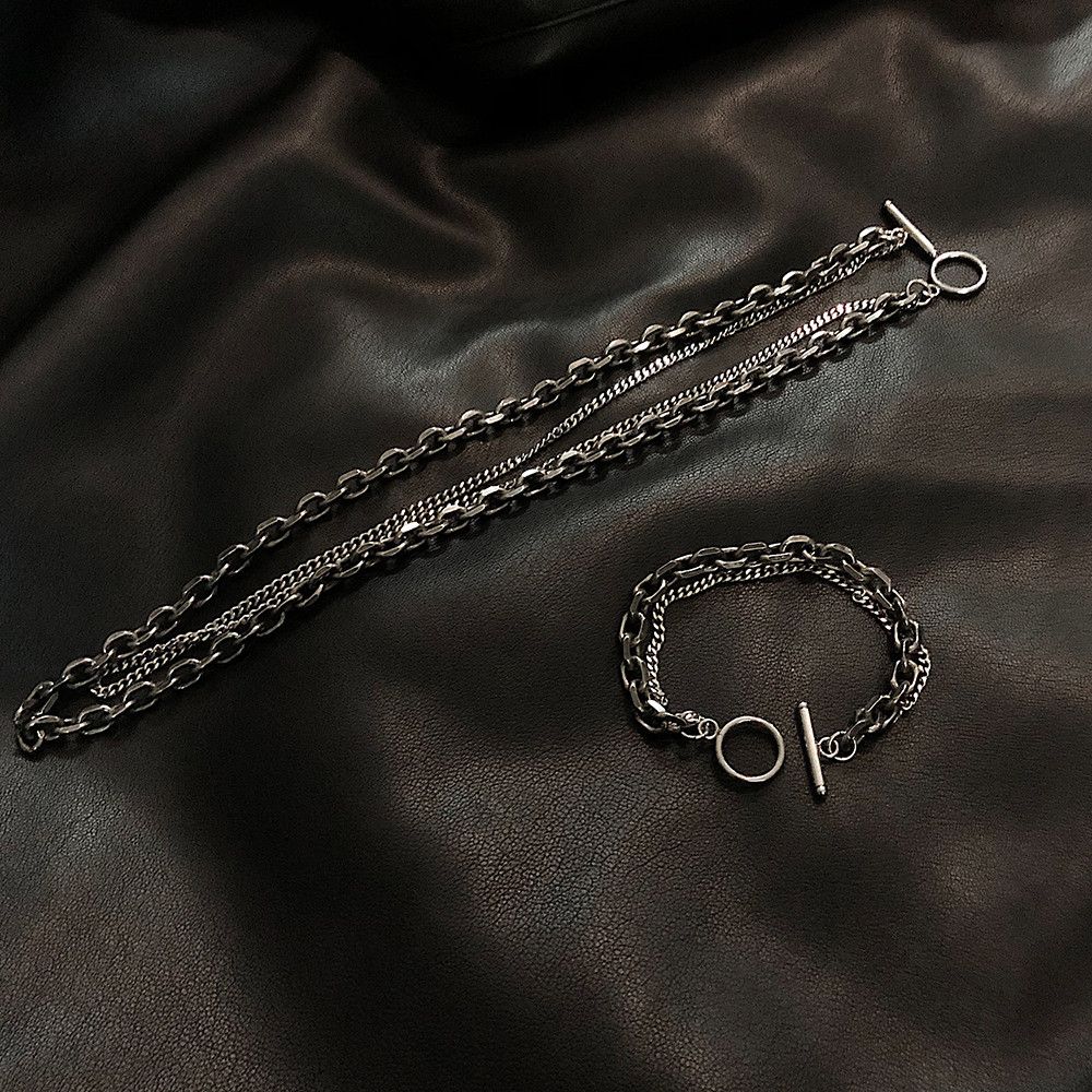 Other New Trend STEAL! Y2K Chains Necklace Chain Size ONE SIZE - 4 Thumbnail