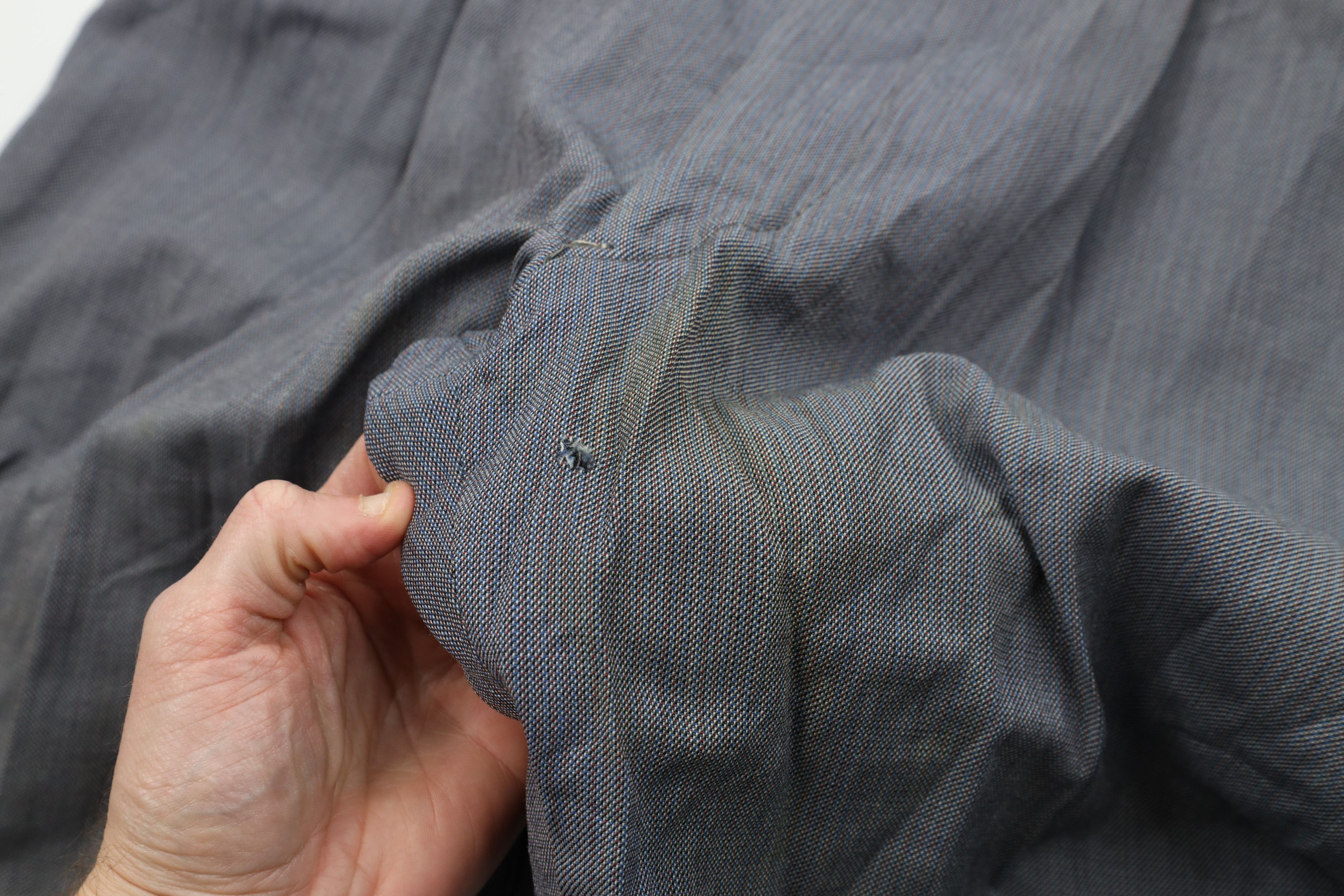 Vintage Vintage 50s Hollywood Regency Gabardine Heavy Chino Pants Size US 34 / EU 50 - 5 Thumbnail