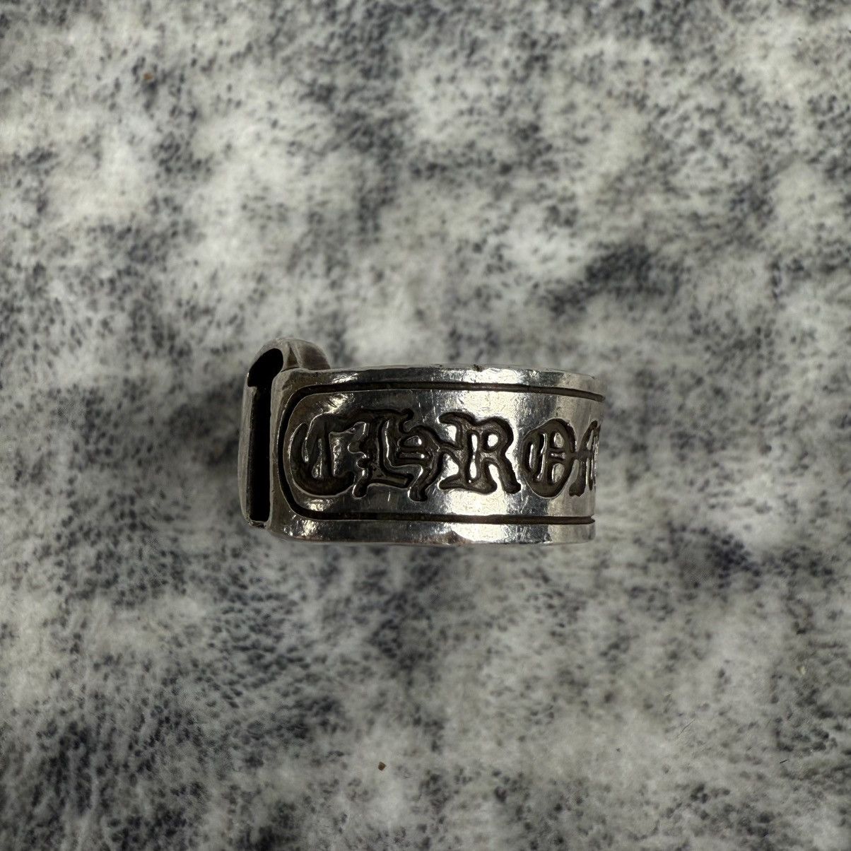 Chrome Hearts Chrome Hearts Large Scroll Label Silver Ring / SIZE 10 Size ONE SIZE - 2 Thumbnail