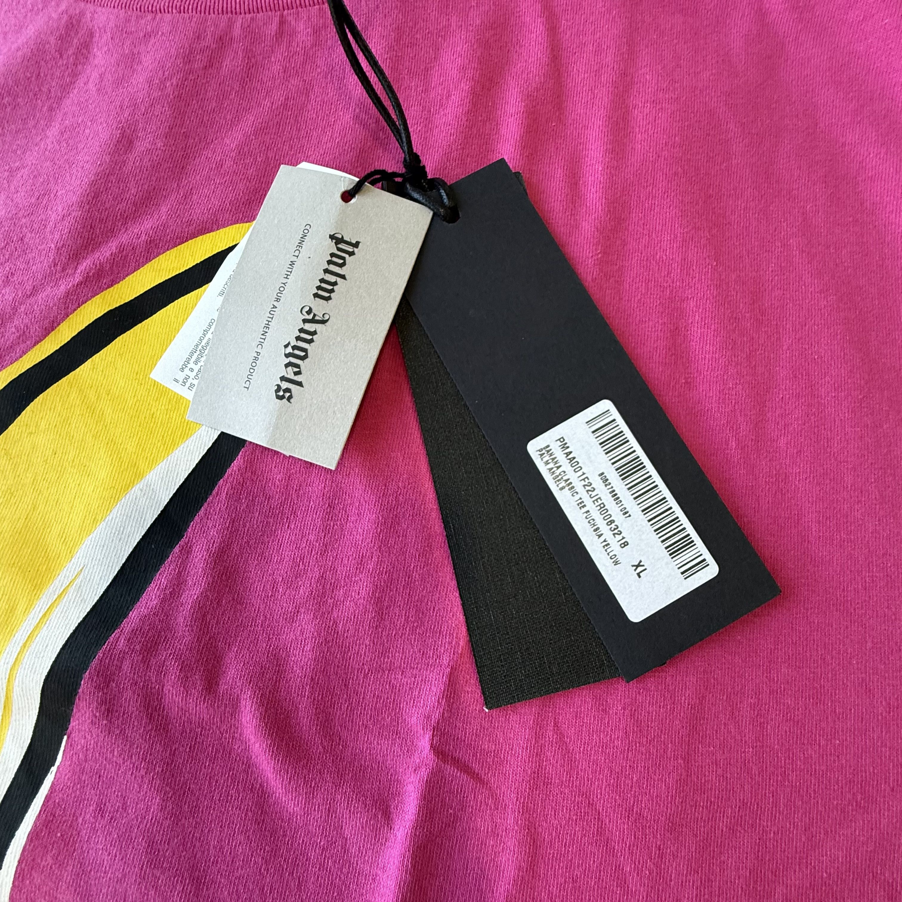 Palm Angels Palm Angels Banana Classic T-shirt Size US XL / EU 56 / 4 - 3 Thumbnail