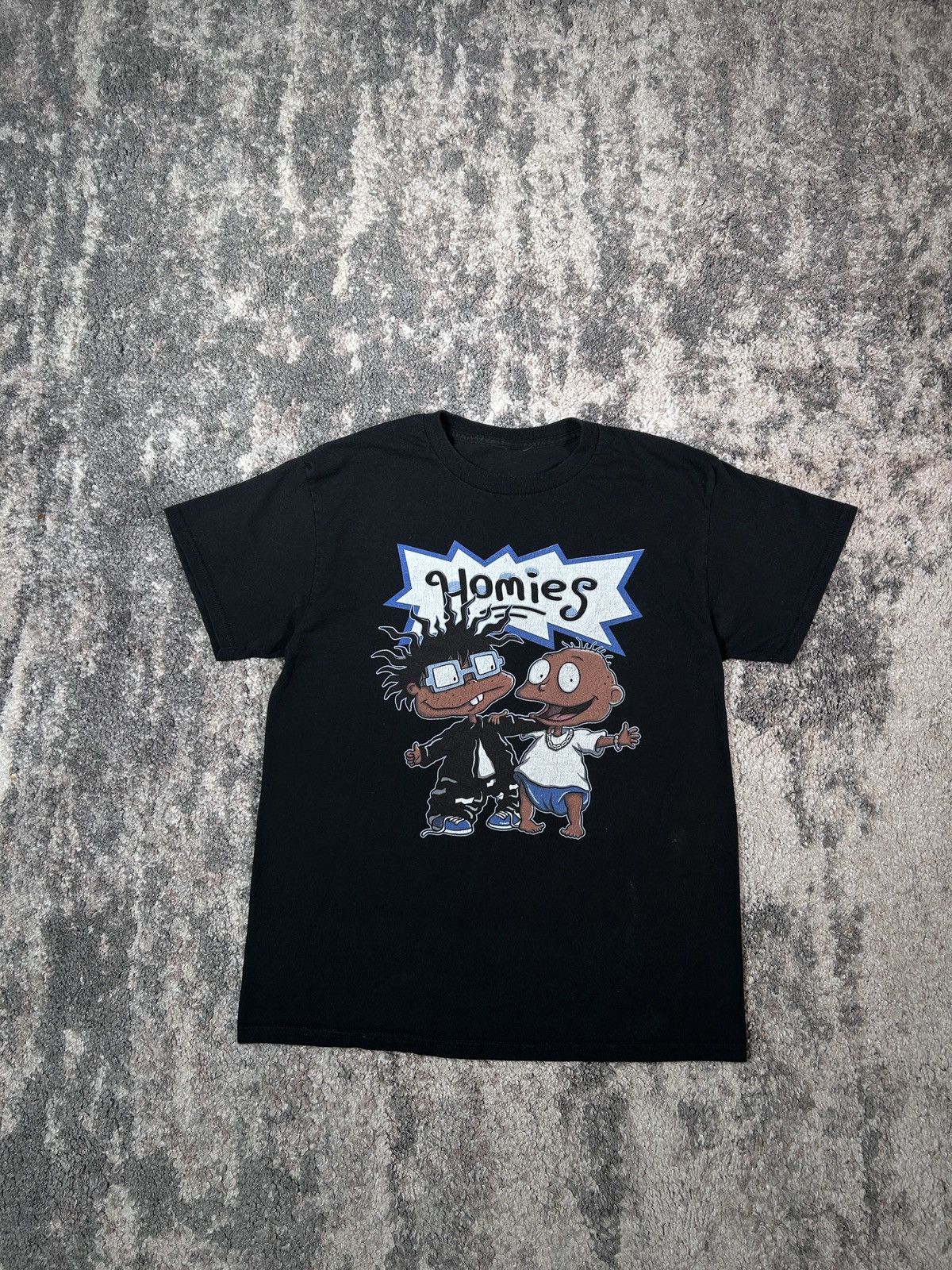 Cartoon Network × Nickelodeon × Vintage Vintage Nickelodeon Rugrats Homies t shirt Size US M / EU 48-50 / 2 - 3 Thumbnail