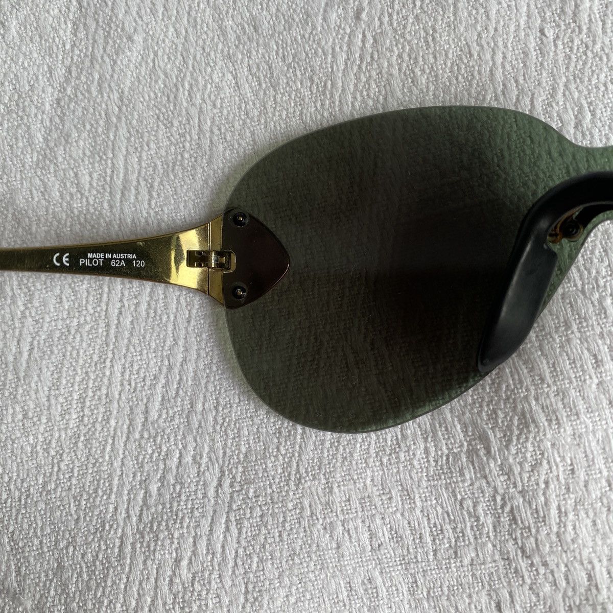 Dior Christian Dior John Galliano Pilot Rimless Shield Sunglasses Size ONE SIZE - 5 Thumbnail