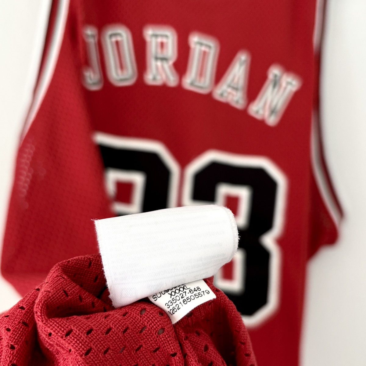 NBA Chicago Bulls Jordan Vintage Nike Basketball Jersey Tank Top Size US XXL / EU 58 / 5 - 5 Thumbnail