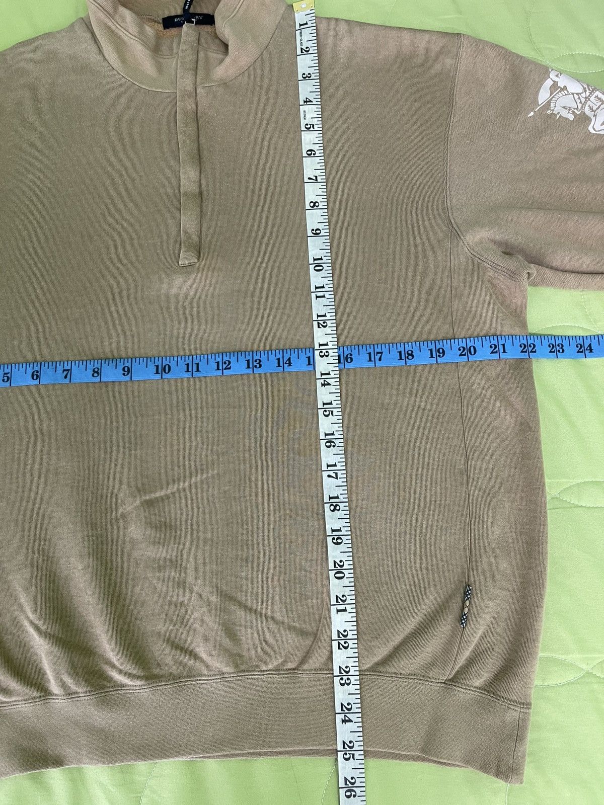 Burberry Burberry London Sweatshirt Half Zipper Size US L / EU 52-54 / 3 - 7 Thumbnail