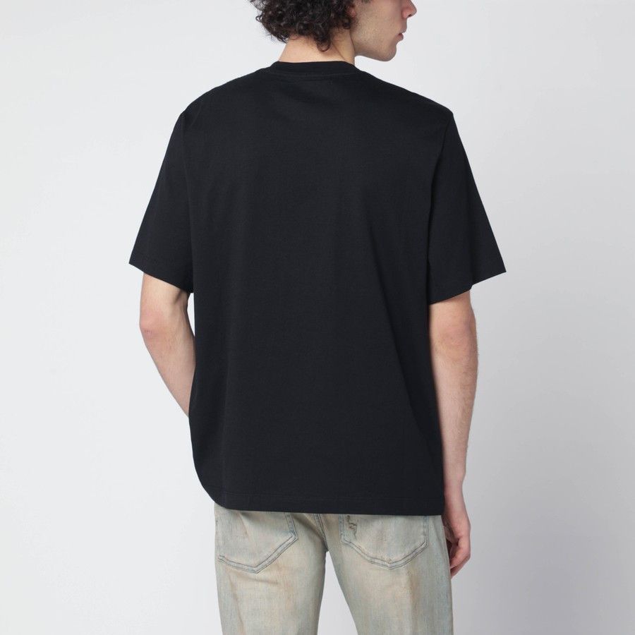 Amiri o1d2blof0226 Cotton Logo T-Shirt in Black Size US M / EU 48-50 / 2 - 3 Thumbnail
