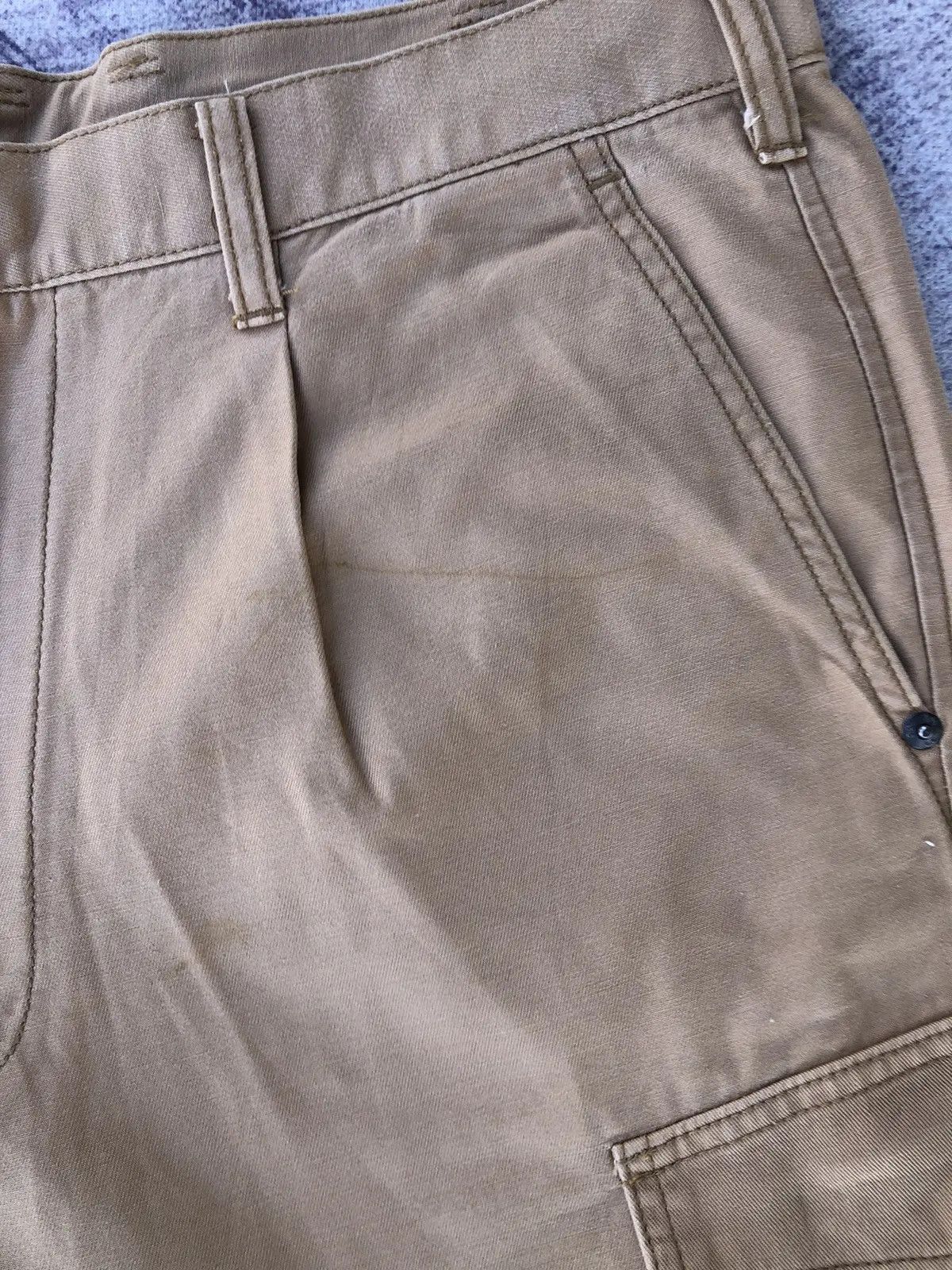 Japanese Brand × Vintage Cargo g.ground Plain 6 Pocket Tactical Pants Size US 33 - 5 Thumbnail
