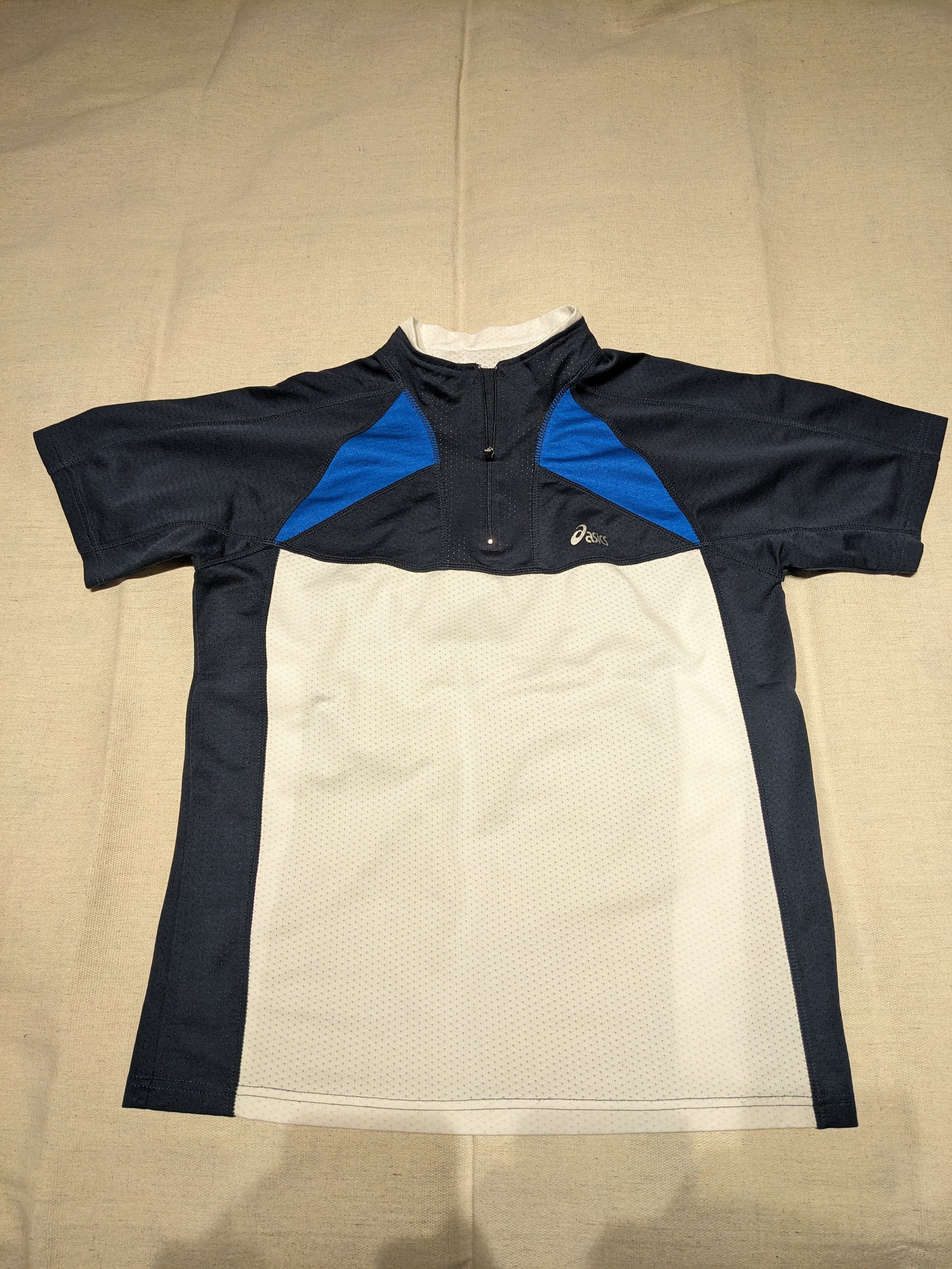 Asics Vintage Asics panelled mesh short sleeve mens S Size US S / EU 44-46 / 1 - 1 Thumbnail