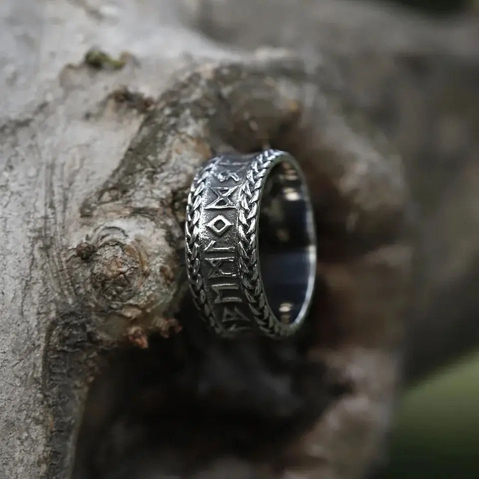 Japanese Brand × Jewelry × Vintage Knot Rune Rings Size ONE SIZE - 2 Thumbnail