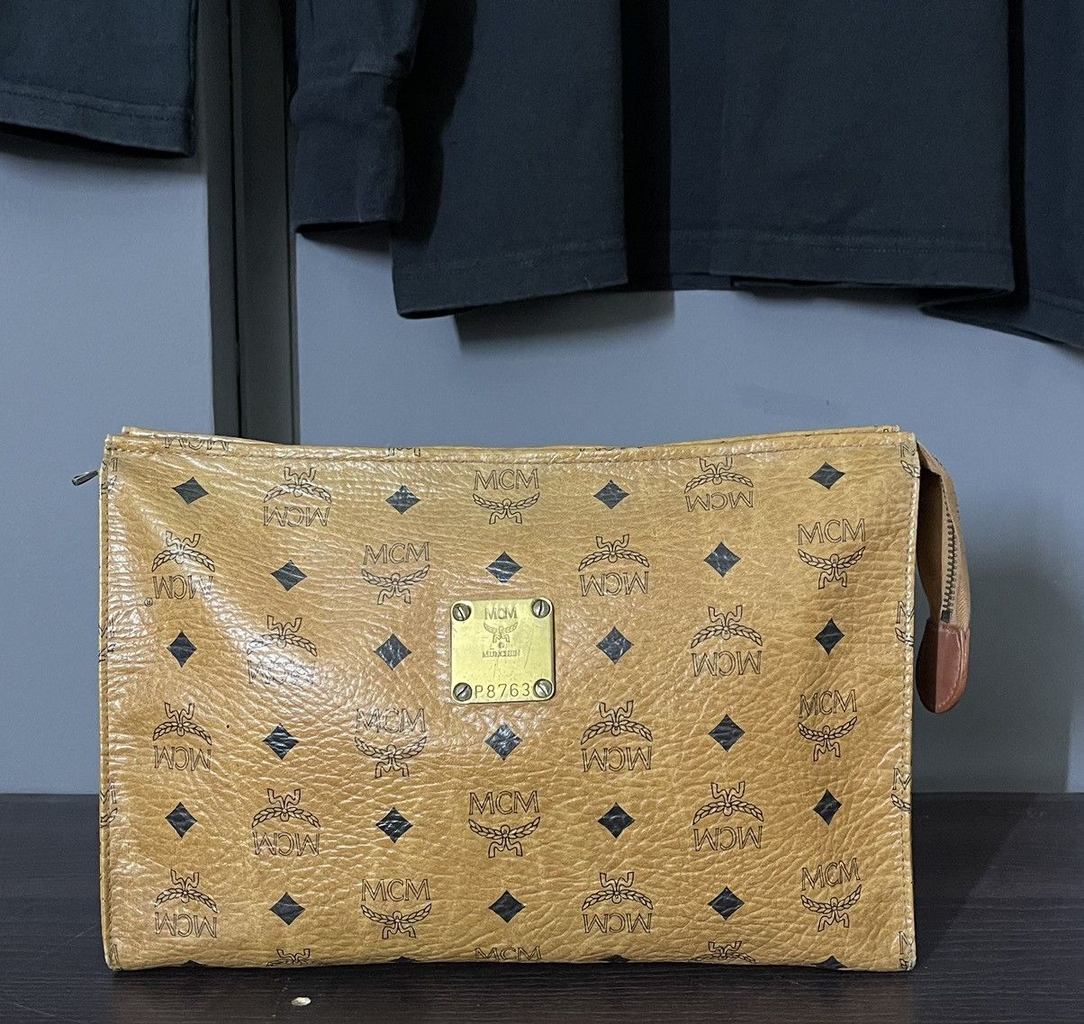 MCM vintage handbag clutch shops