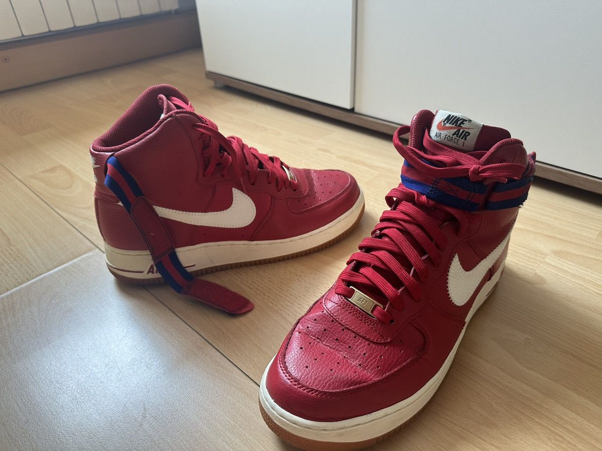 Nike Size 11 - Nike Air Force 1 '07 High Gym Red Size US 11 / EU 44 - 9 Thumbnail