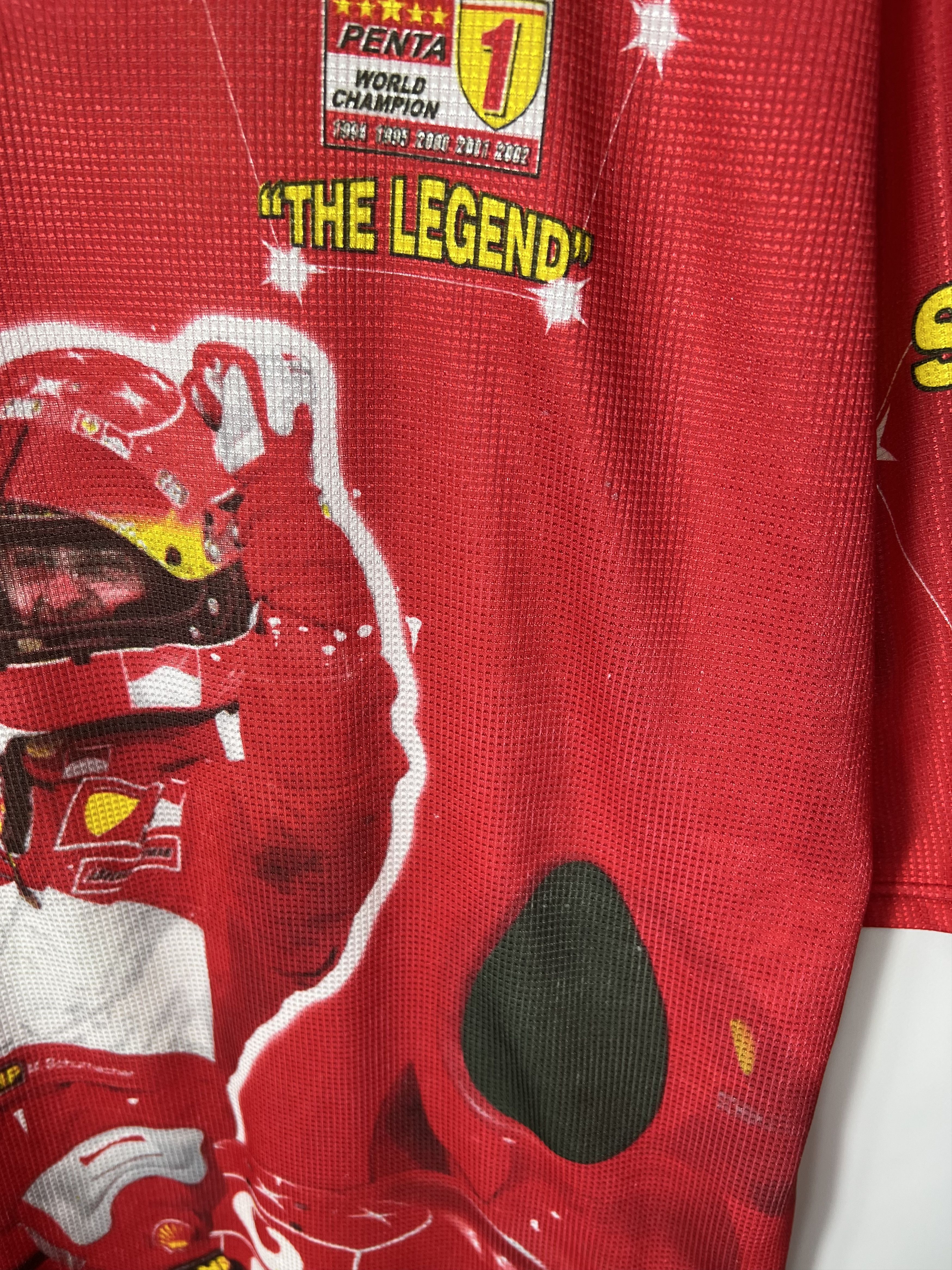 Other Rare streetwear racing Michael Schumaher vintage t-shirt tee Size US XL / EU 56 / 4 - 7 Thumbnail