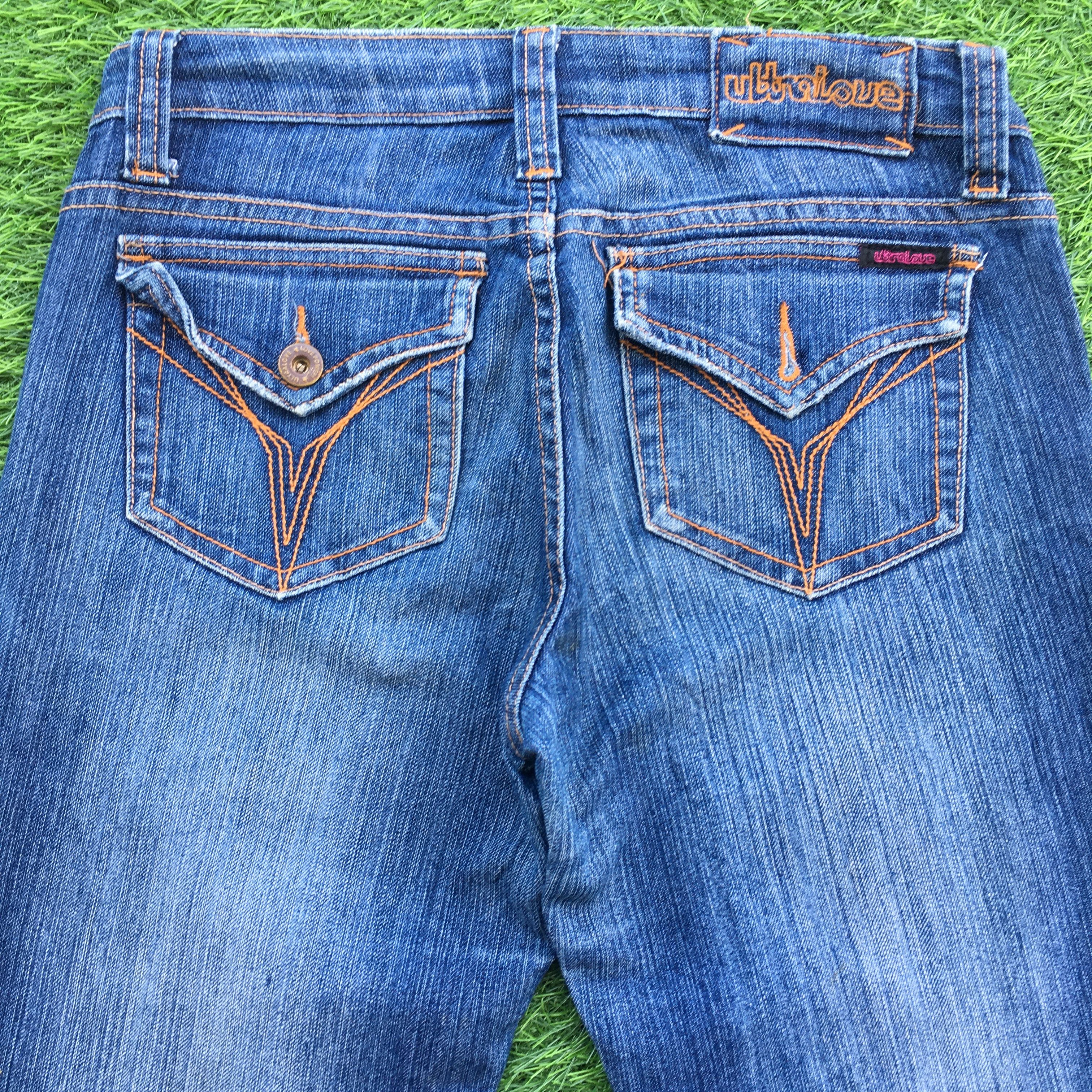 Japanese Brand Japanese Low Rise Boot Cut Jeans D-953 Size 26" / US 2 / IT 38 - 4 Thumbnail