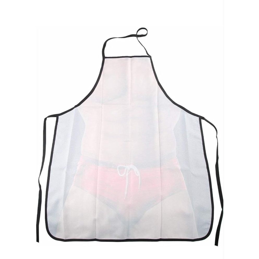 The Unbranded Brand Apron Kitchen Funny Cooking Grilling Baking Party Apron Gift Size ONE SIZE - 2 Thumbnail