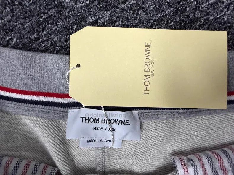 Thom Browne Thom Browne size 3 Light Grey Sweatpants Size US 28 / EU 44 - 4 Thumbnail