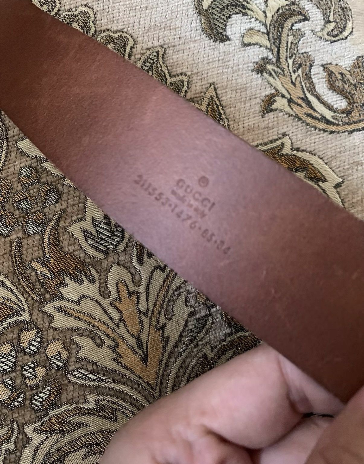 Gucci Gucci Genuine Leather Belt K16 Size ONE SIZE - 5 Thumbnail