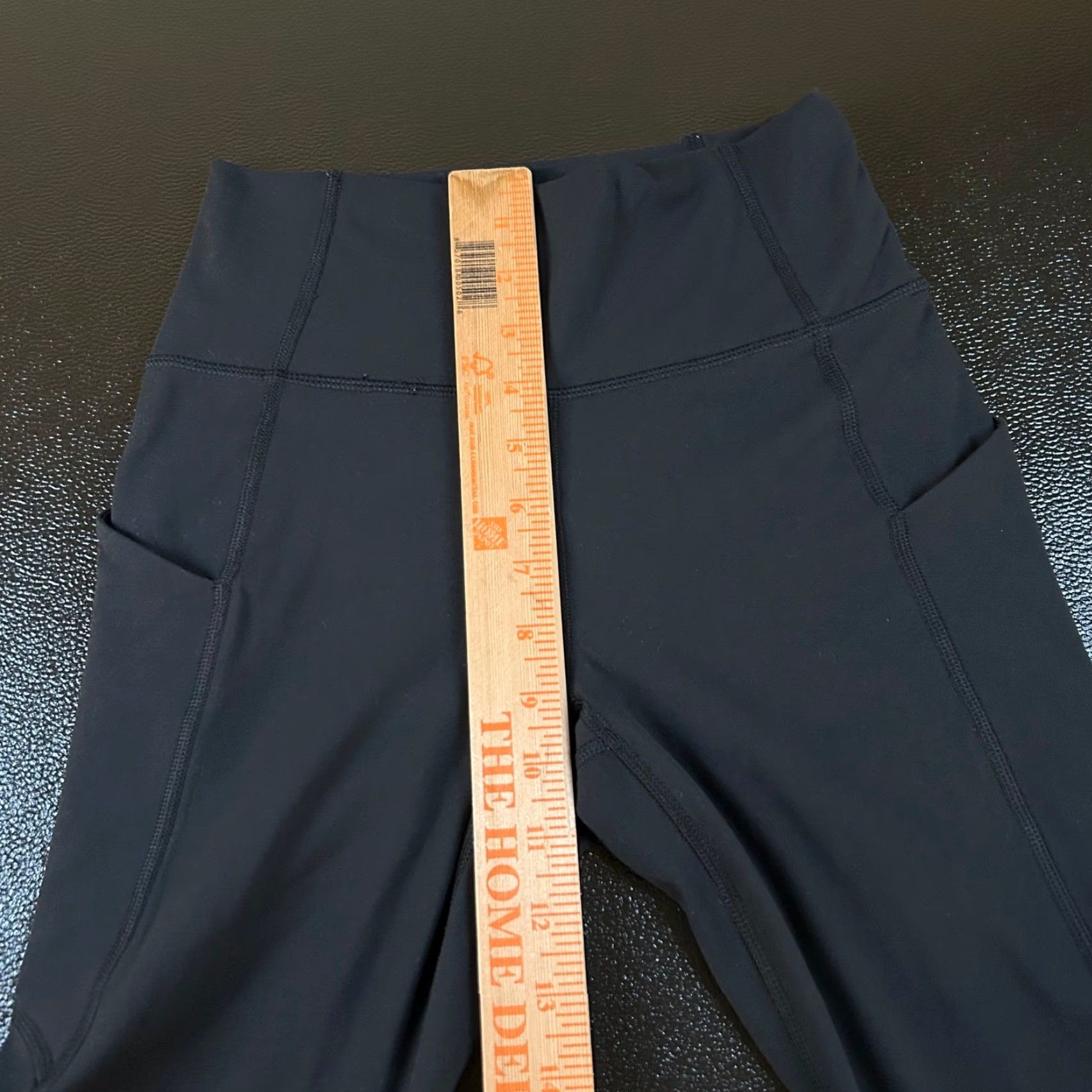Fabletics VINTAGE Fabletics PureLuxe Black High Waisted Leggings Athletic Womens Small 25x23" Size 28" / US 6 / IT 42 - 7 Thumbnail