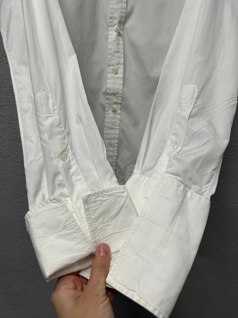 Thom Browne Thom Browne mens white shirt 4 / XL made in USA Size US XL / EU 56 / 4 - 6 Thumbnail