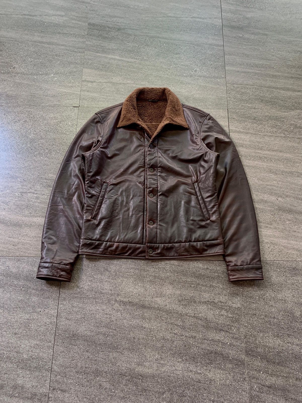 Yohji Yamamoto A.A.R Leather Jacket | Grailed